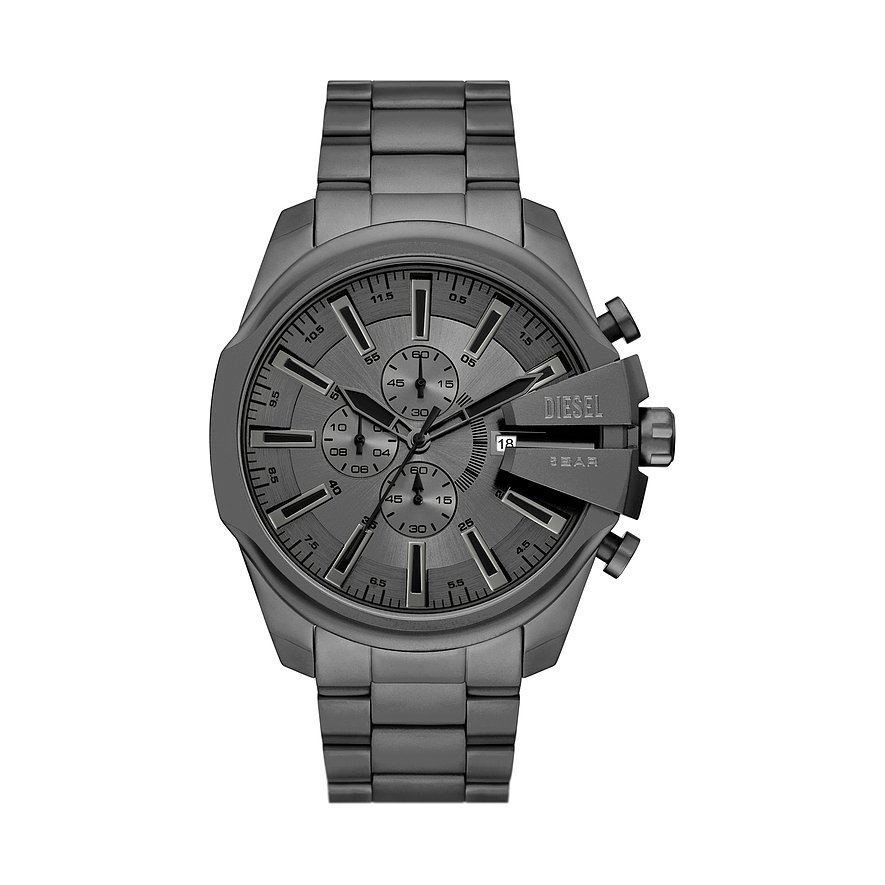 Diesel Chronograph MEGA CHIEF SLIM DZ4676 Edelstahl
