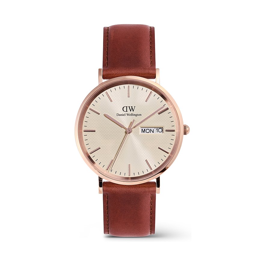 Daniel Wellington Herrenuhr Day Display DW.DW00100829 Edelstahl