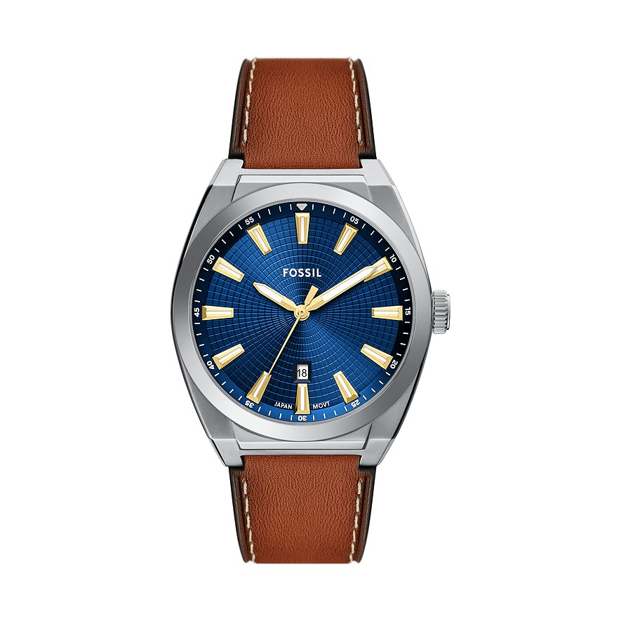 Fossil Herrenuhr Everett FS6115 Edelstahl