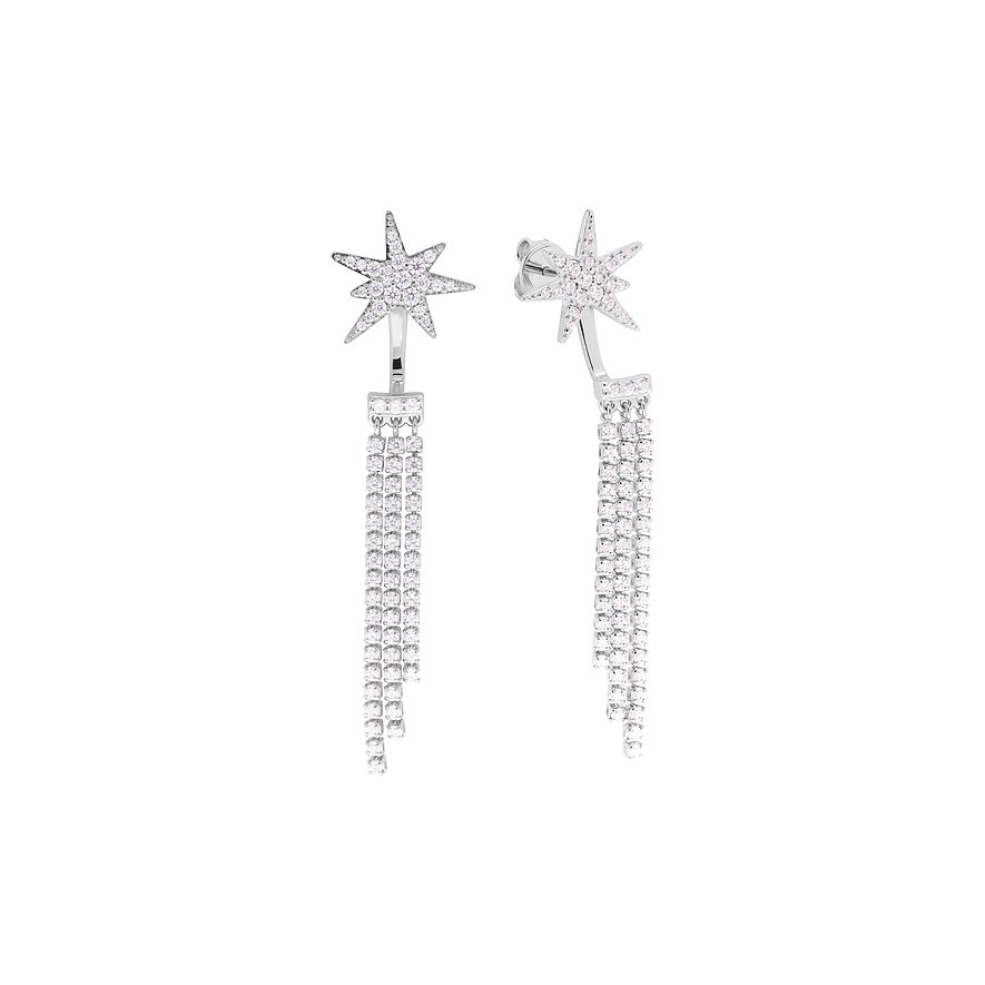 JETTE Ohrhänger STARDUST 89217909 925er Silber, recycelt