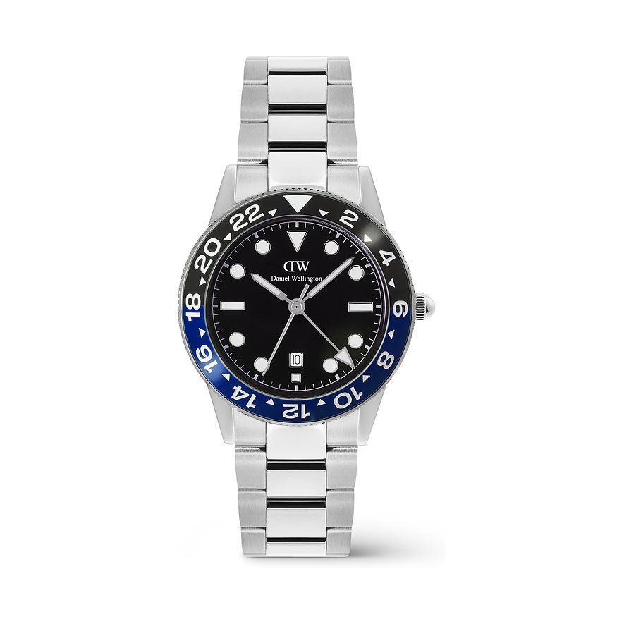 Daniel Wellington Herrenuhr Iconic GMT DW.DW00100921 Edelstahl