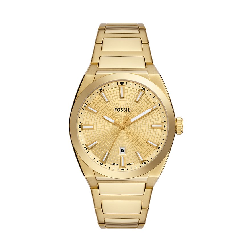 Fossil Herrenuhr EVERETT FS5965 Edelstahl