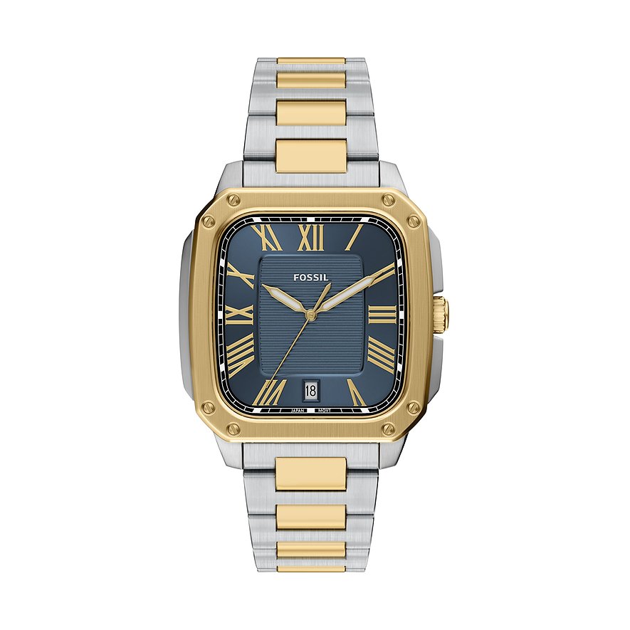 Fossil Herrenuhr CROSBY FS6161 Edelstahl