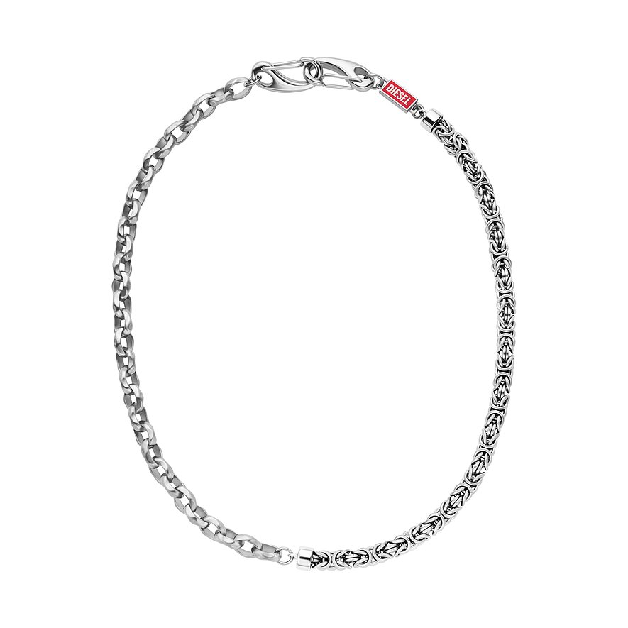 Diesel Kette Diesel Font DX1694040 Edelstahl, Emaille
