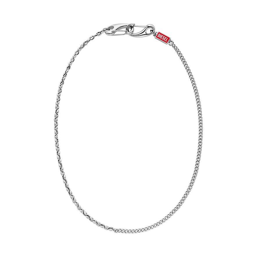 Diesel Kette Diesel Font DX1695040 Edelstahl, Emaille