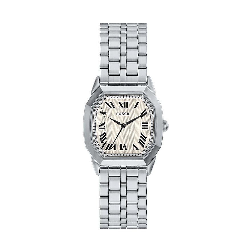 Fossil Herrenuhr Harlow FS6211 Edelstahl