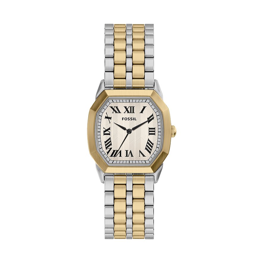 Fossil Herrenuhr Harlow FS6212 Edelstahl