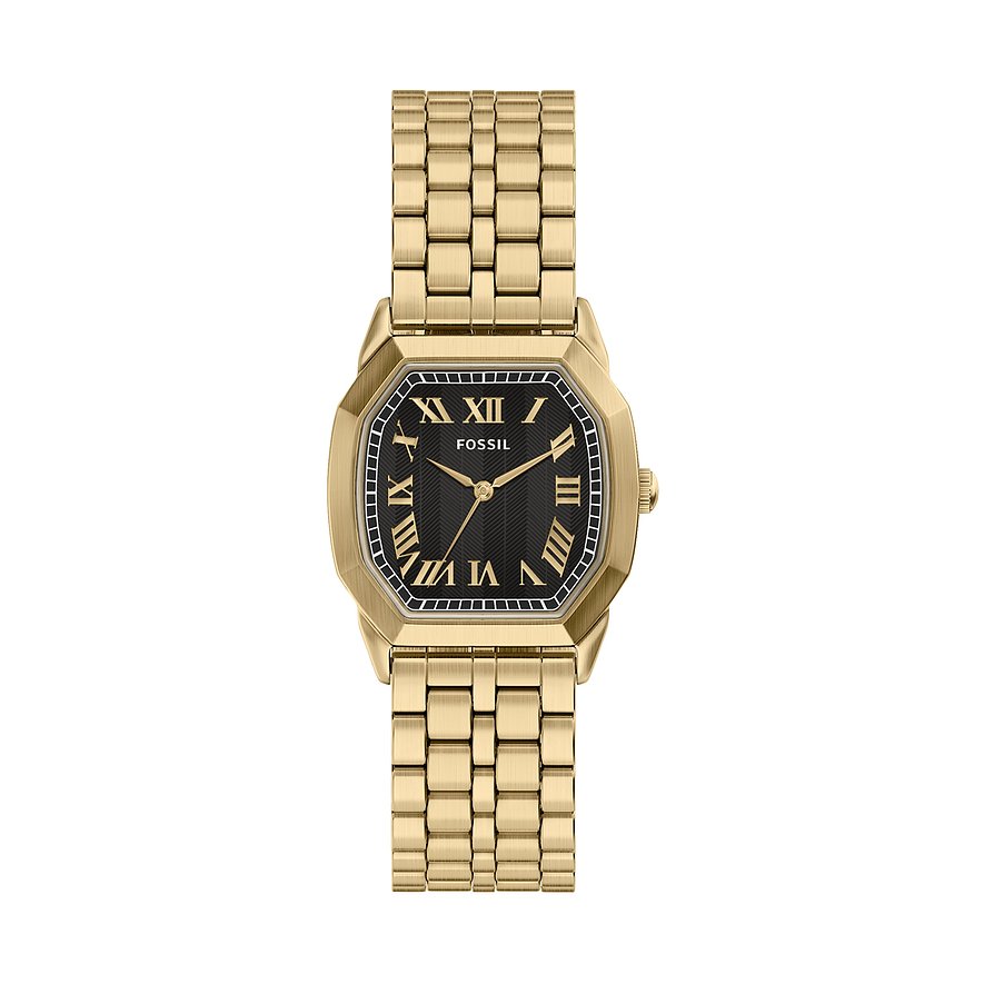 Fossil Herrenuhr Harlow FS6213 Edelstahl