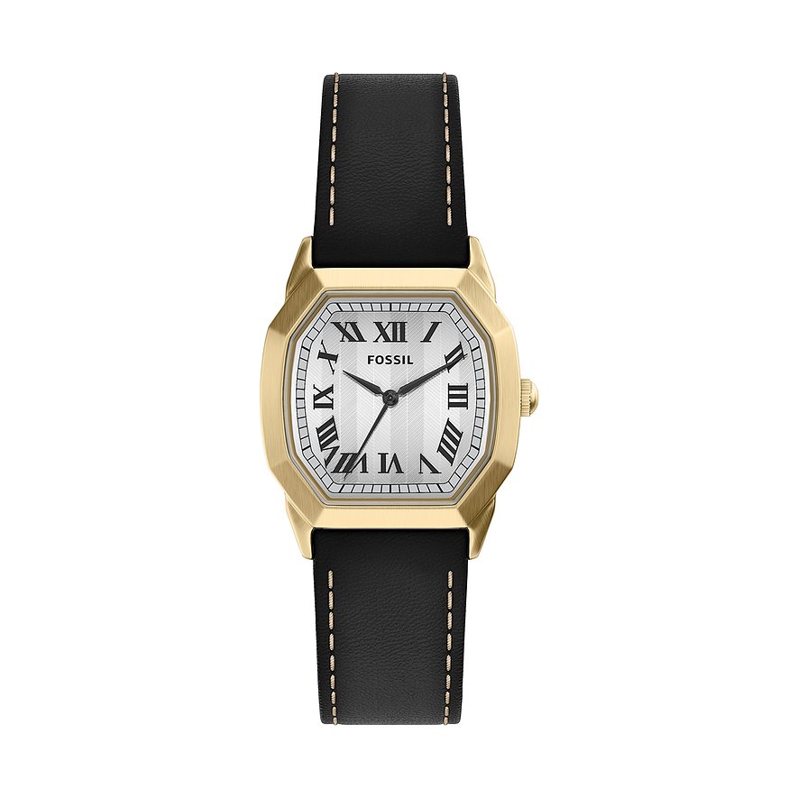 Fossil Herrenuhr Harlow FS6215 Edelstahl