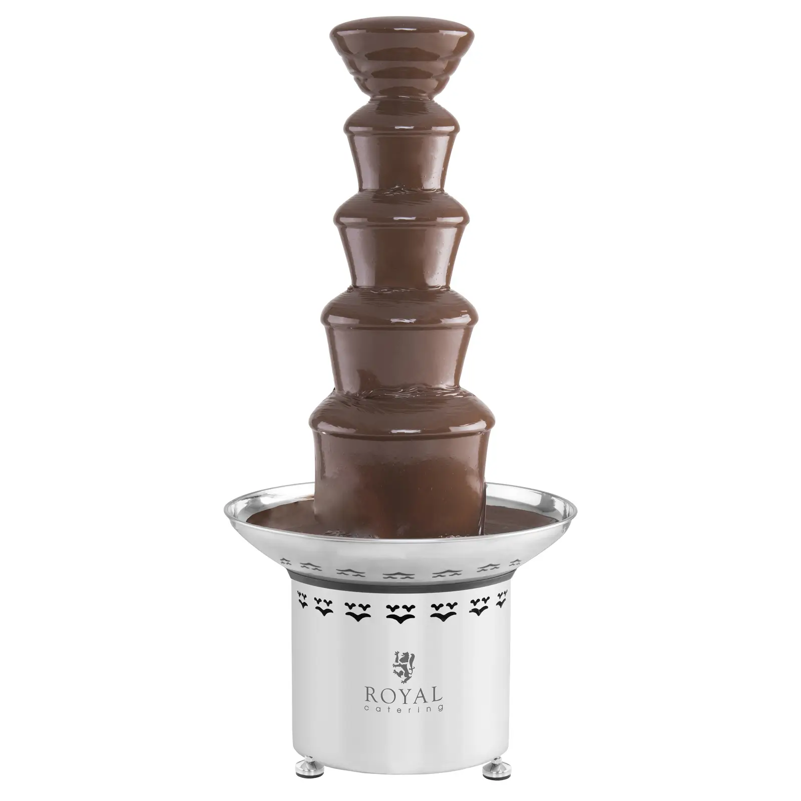 Royal Catering B-Ware Schokoladenbrunnen - 5 Etagen - 6 kg