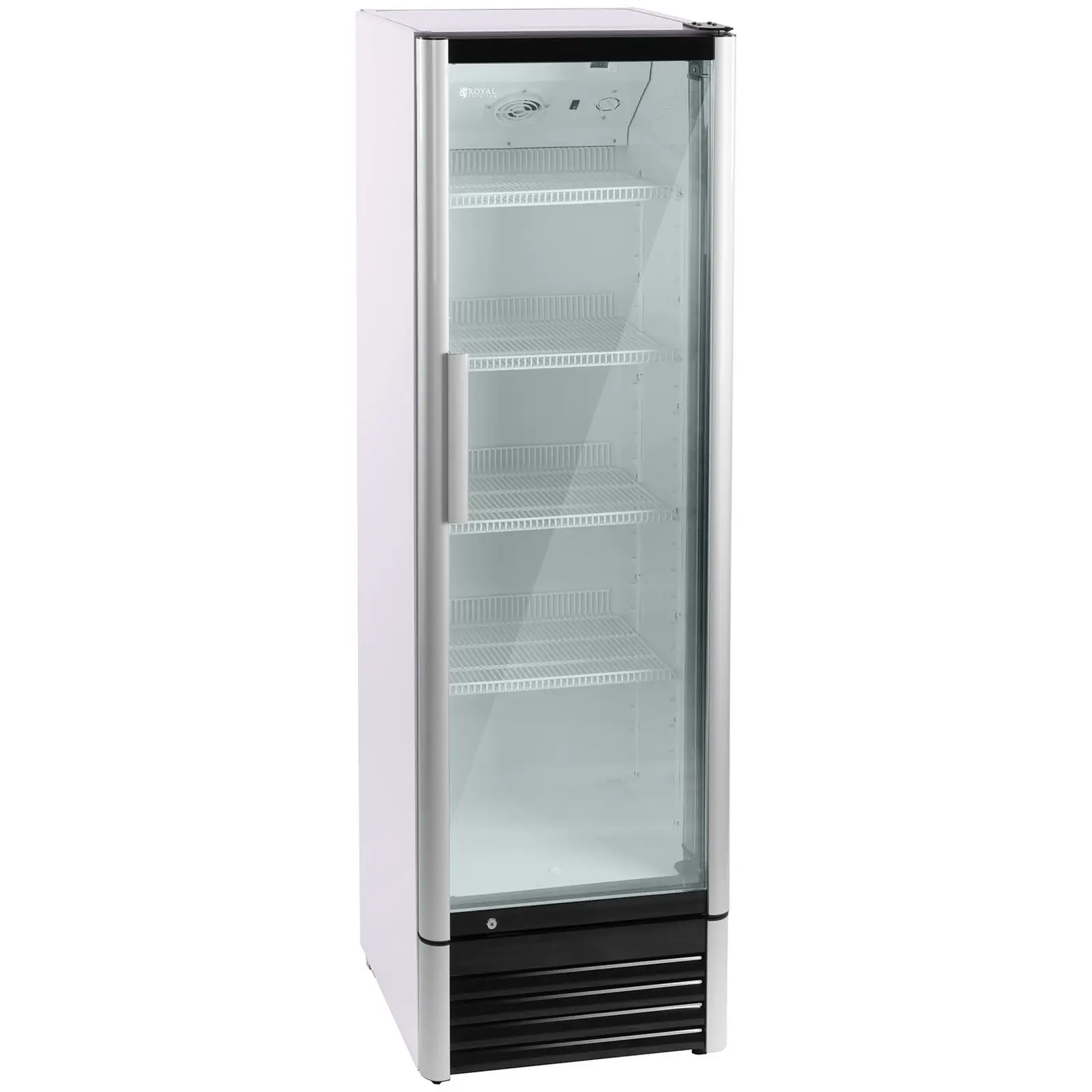 Royal Catering B-Ware Flaschenkühlschrank - 320 L - LED - Aluminiumrahmen