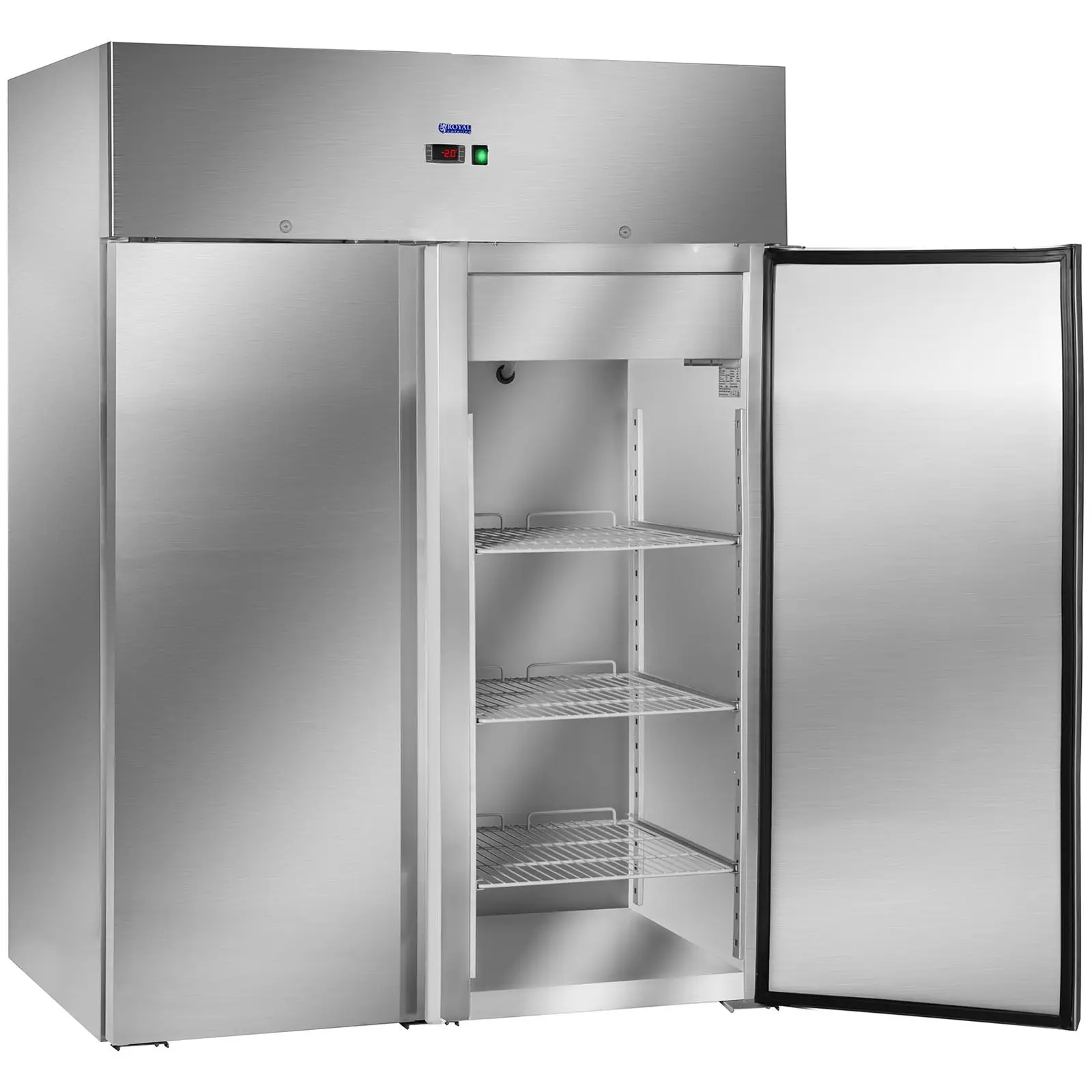 Royal Catering B-Ware Kühlschrank Gastro mit zwei Türen - 1.168 L