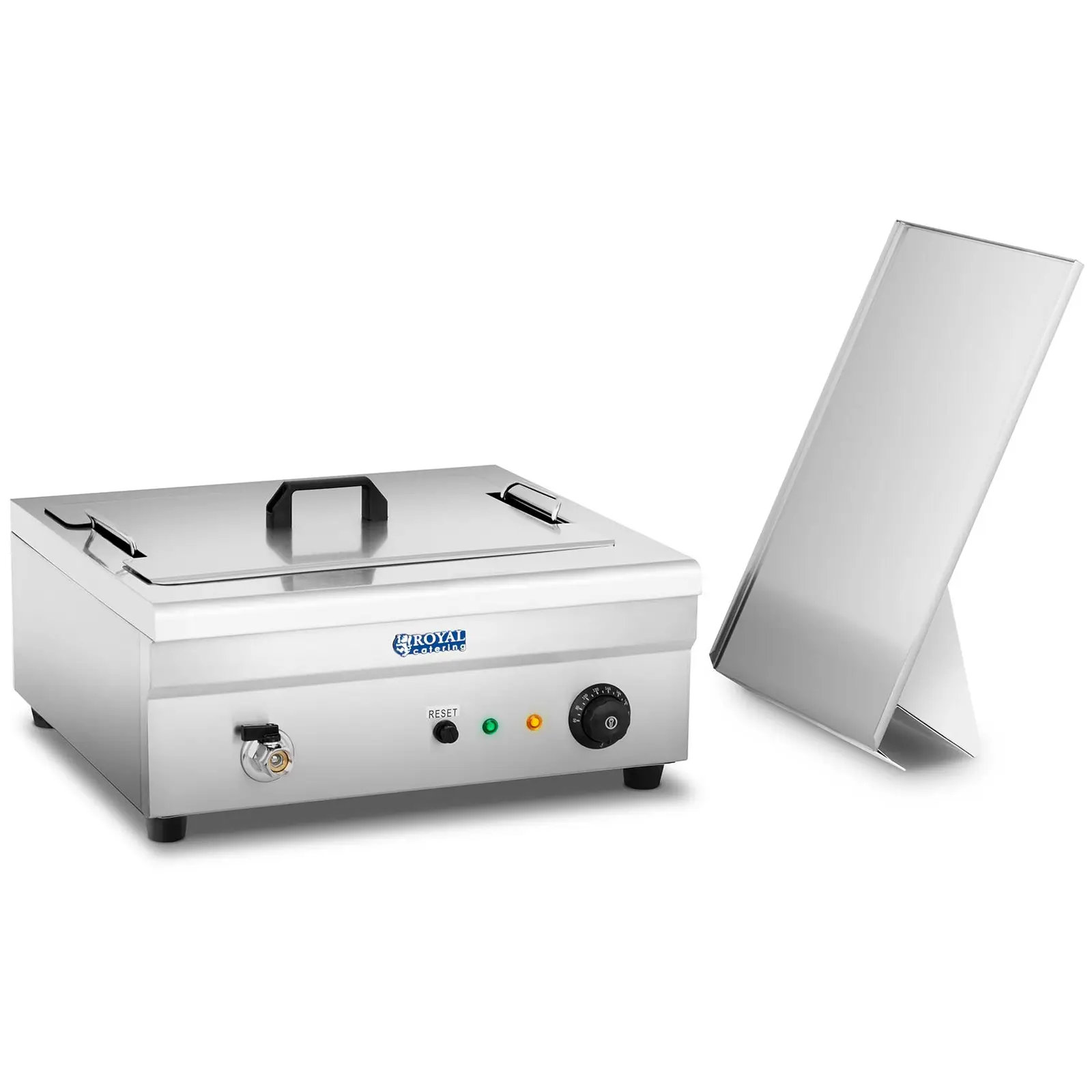 B-Ware Fettbackgerät - 18 l - 3200 W - Ablasshahn - Royal Catering
