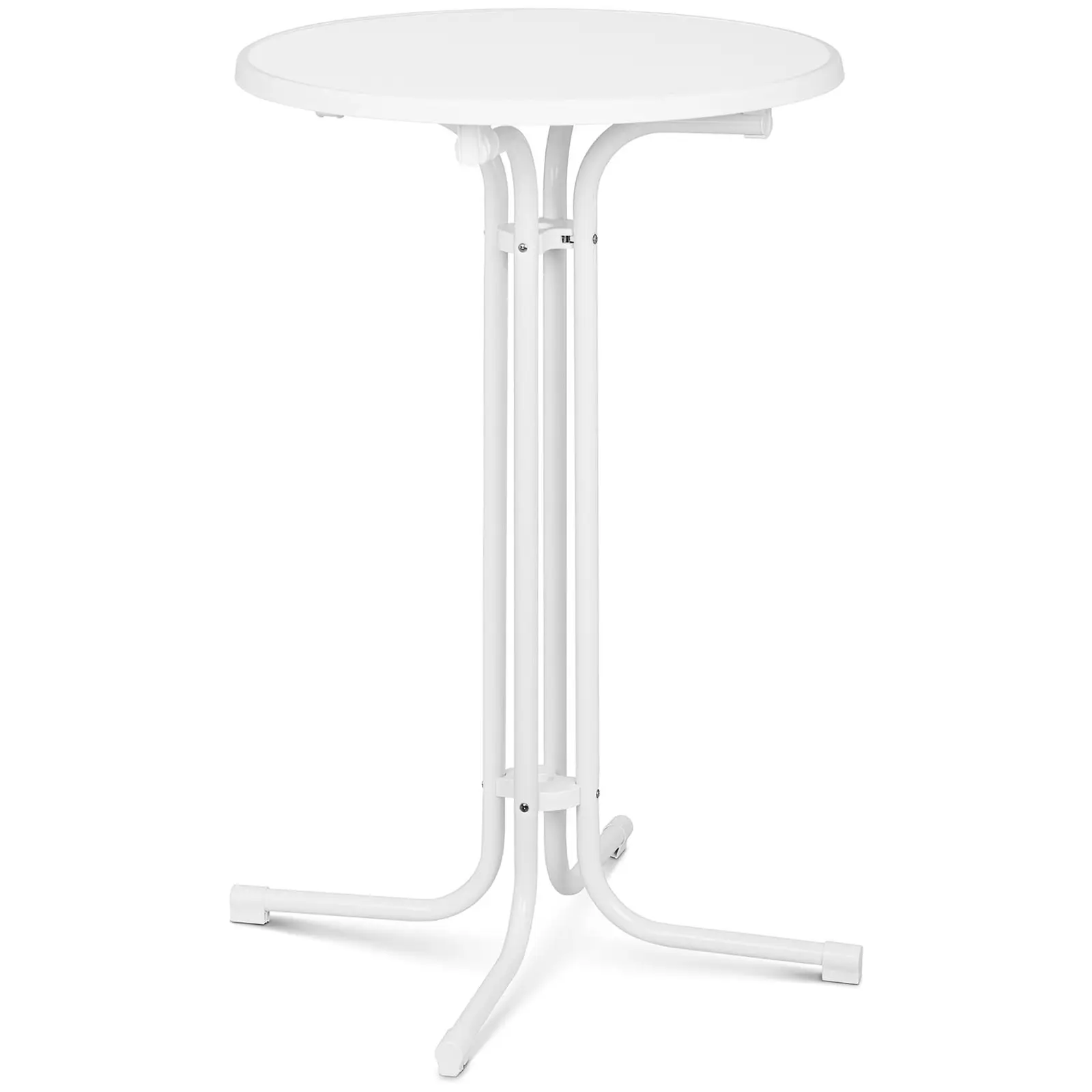 B-Ware Stehtisch - Ø 70 cm - klappbar - weiß - Royal Catering