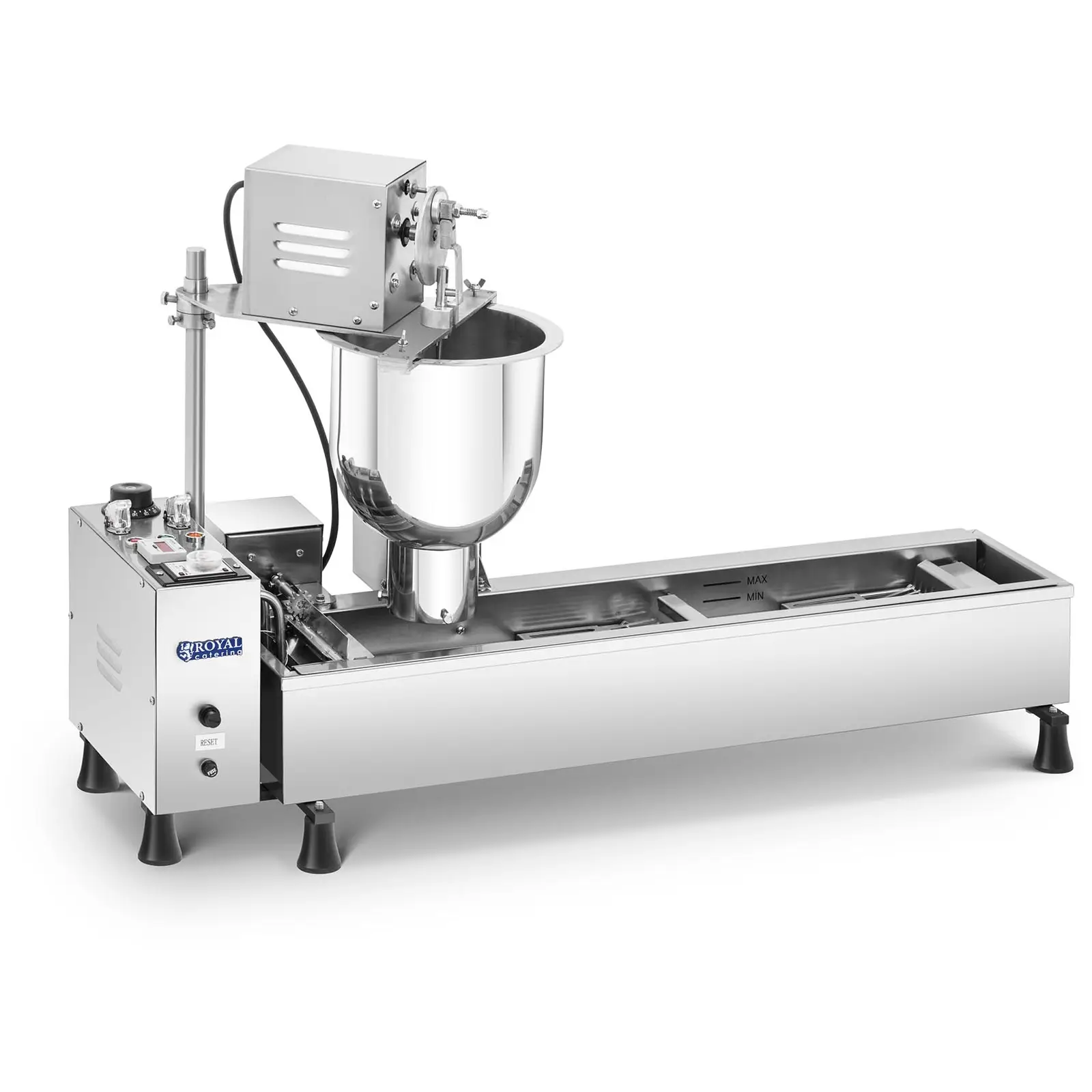 B-Ware Donut-Maschine - 10 l - 3000 W - 450 Donuts/h - Ablasshahn - Royal Catering