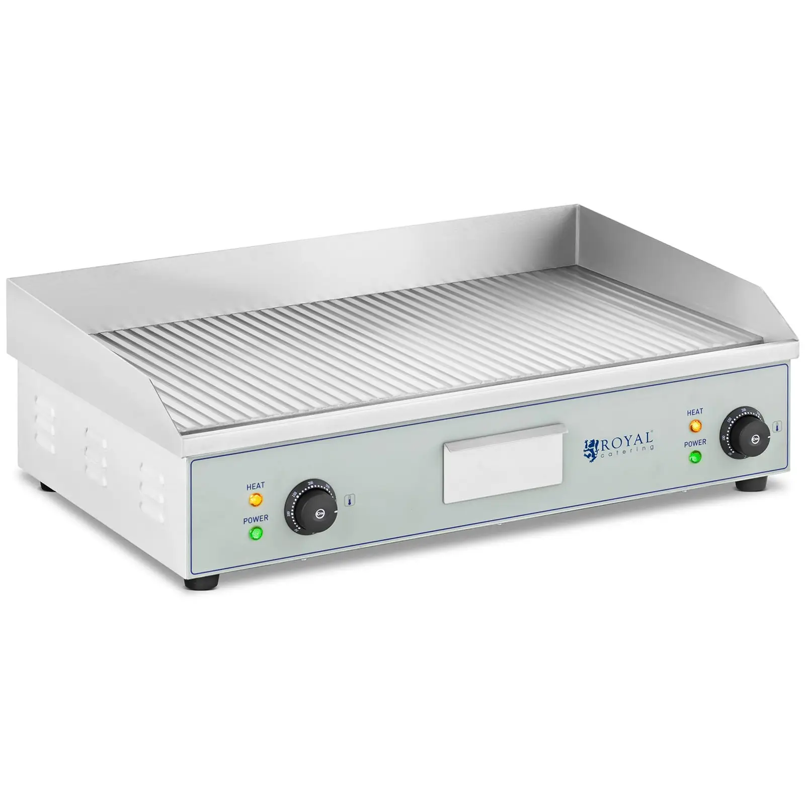 B-Ware Doppel-Elektrogrill - 400 x 730 mm - Royal Catering - 2 x 2,200 W