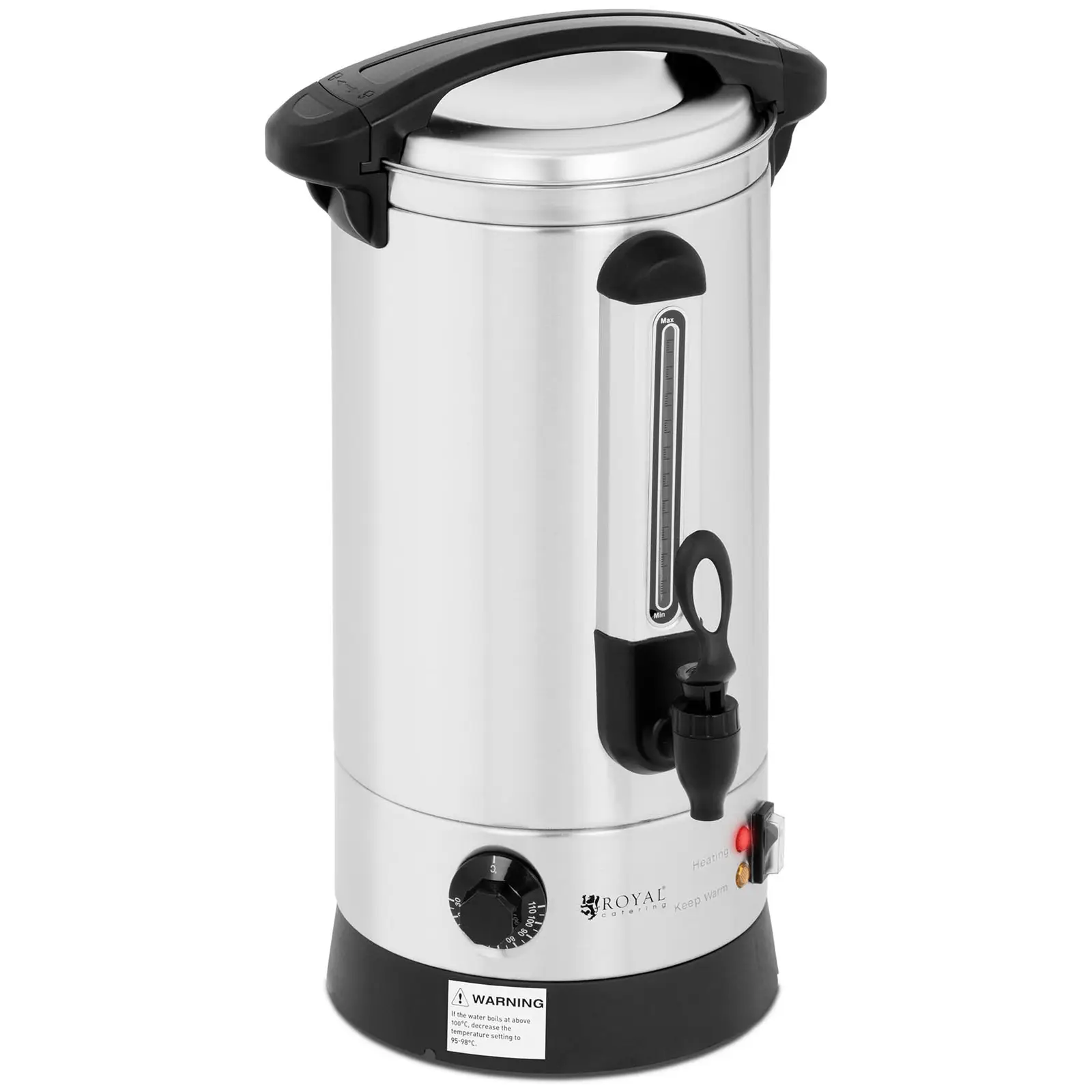 Royal Catering B-Ware Wasserkocher - 8,7 L - 1.500 W - doppelwandig