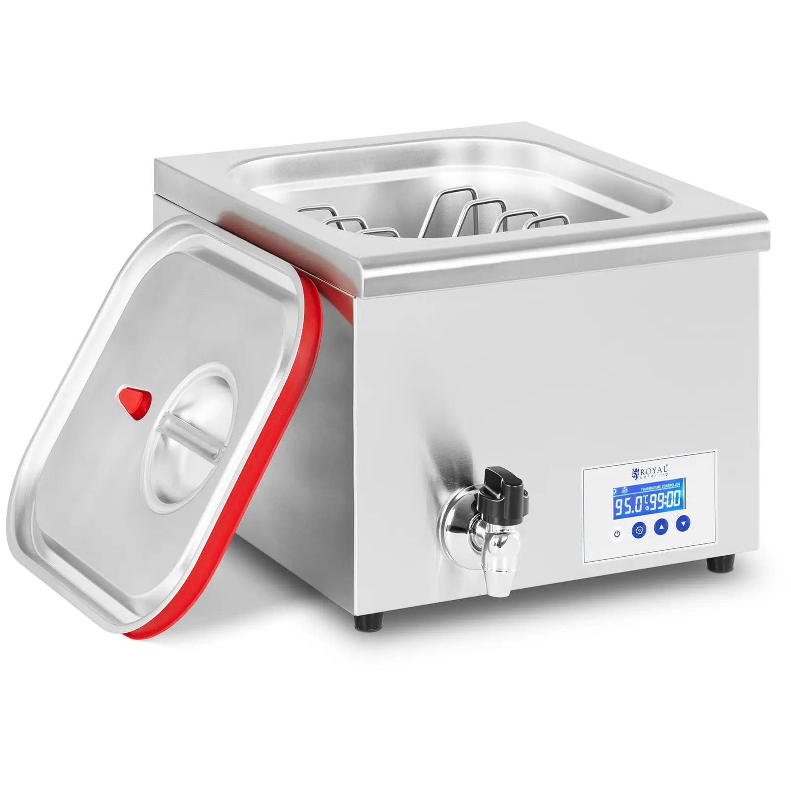 Royal Catering B-Ware Sous-vide-Garer - 500 W - 30 - 95 °C - 16 l - LCD