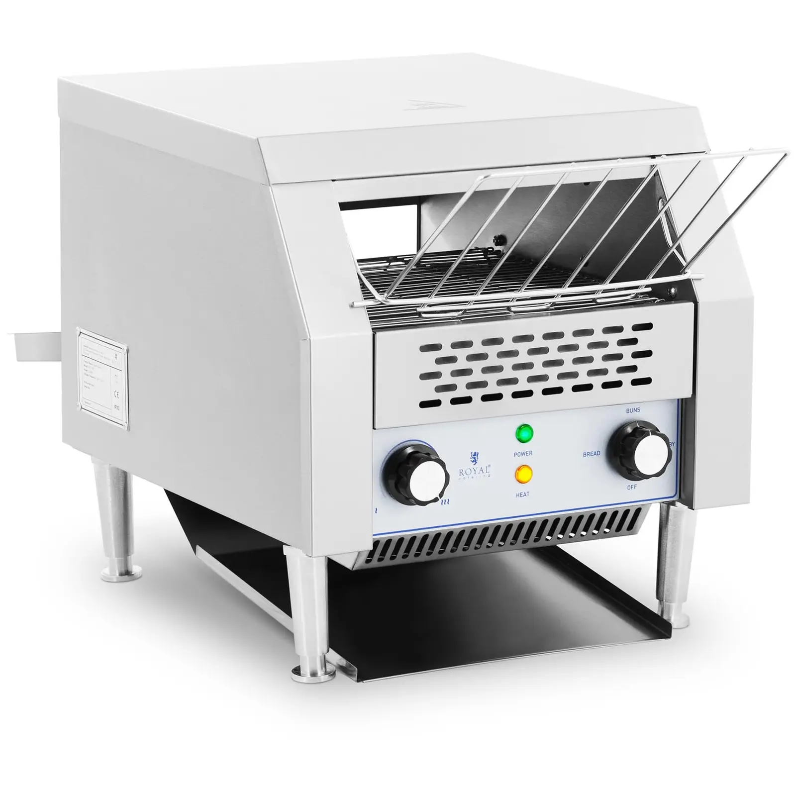 B-Ware Durchlauftoaster - 2,200 W- Royal Catering - 3 Funktionen