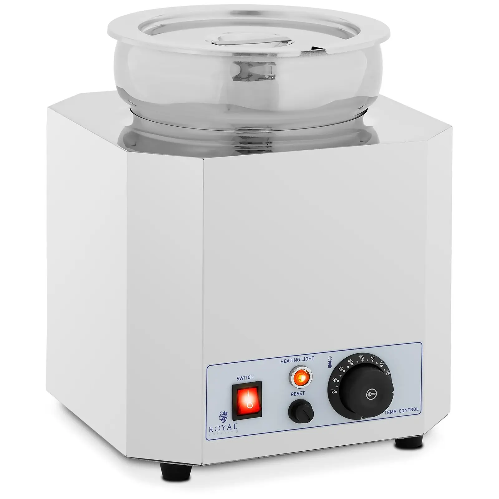 B-Ware Suppenstation - 7 L - 500 W - glänzend - Royal Catering
