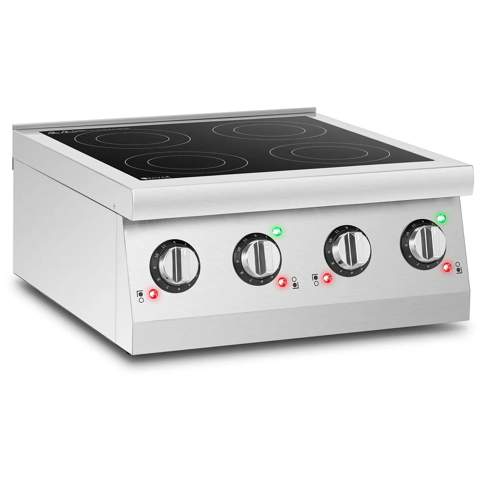 B-Ware Induktionsplatte - 6000 W - 4 x 26 cm - 240 °C - Royal Catering
