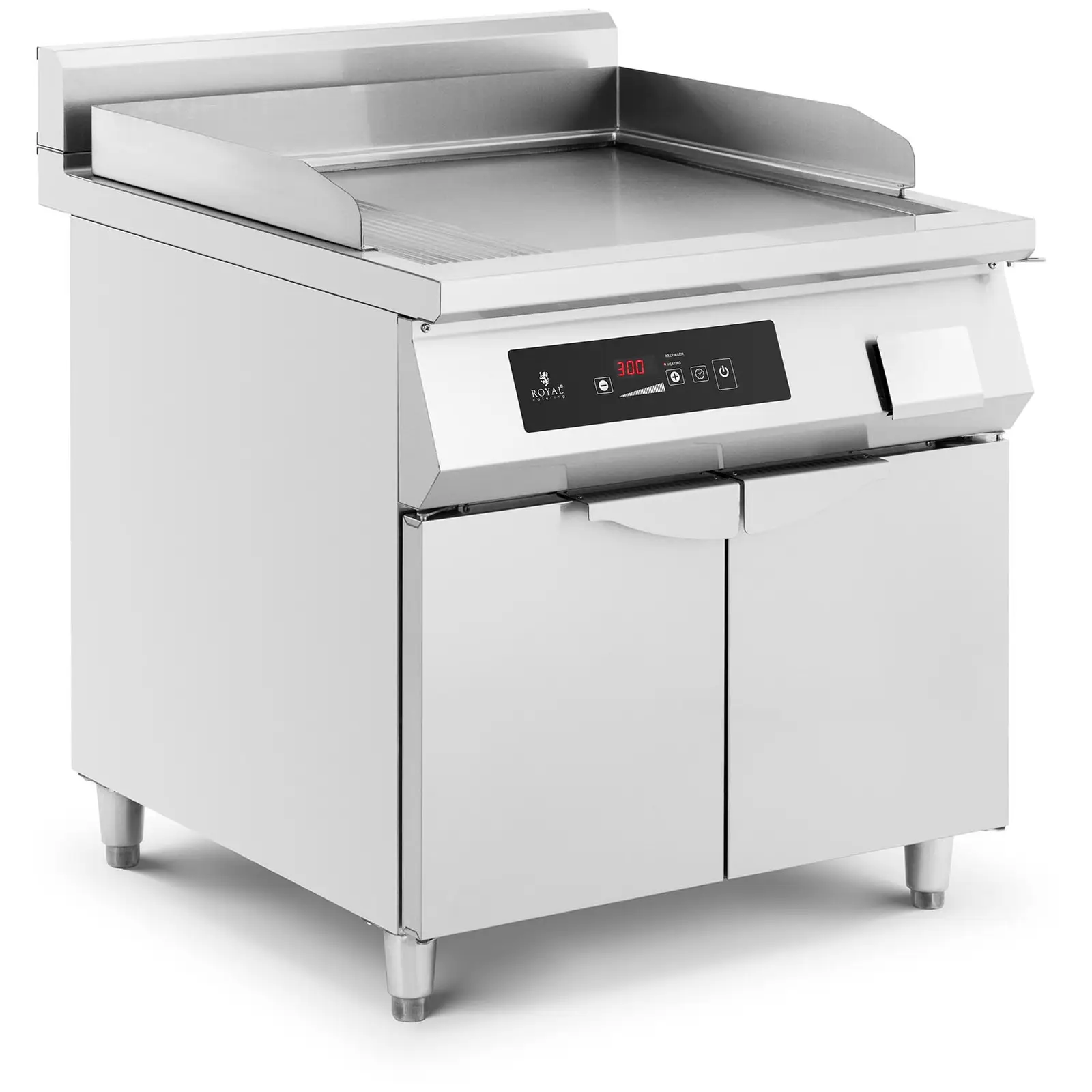 B-Ware Induktionsgrill - 720 x 610 mm - glatt - 10000 W - Royal Catering
