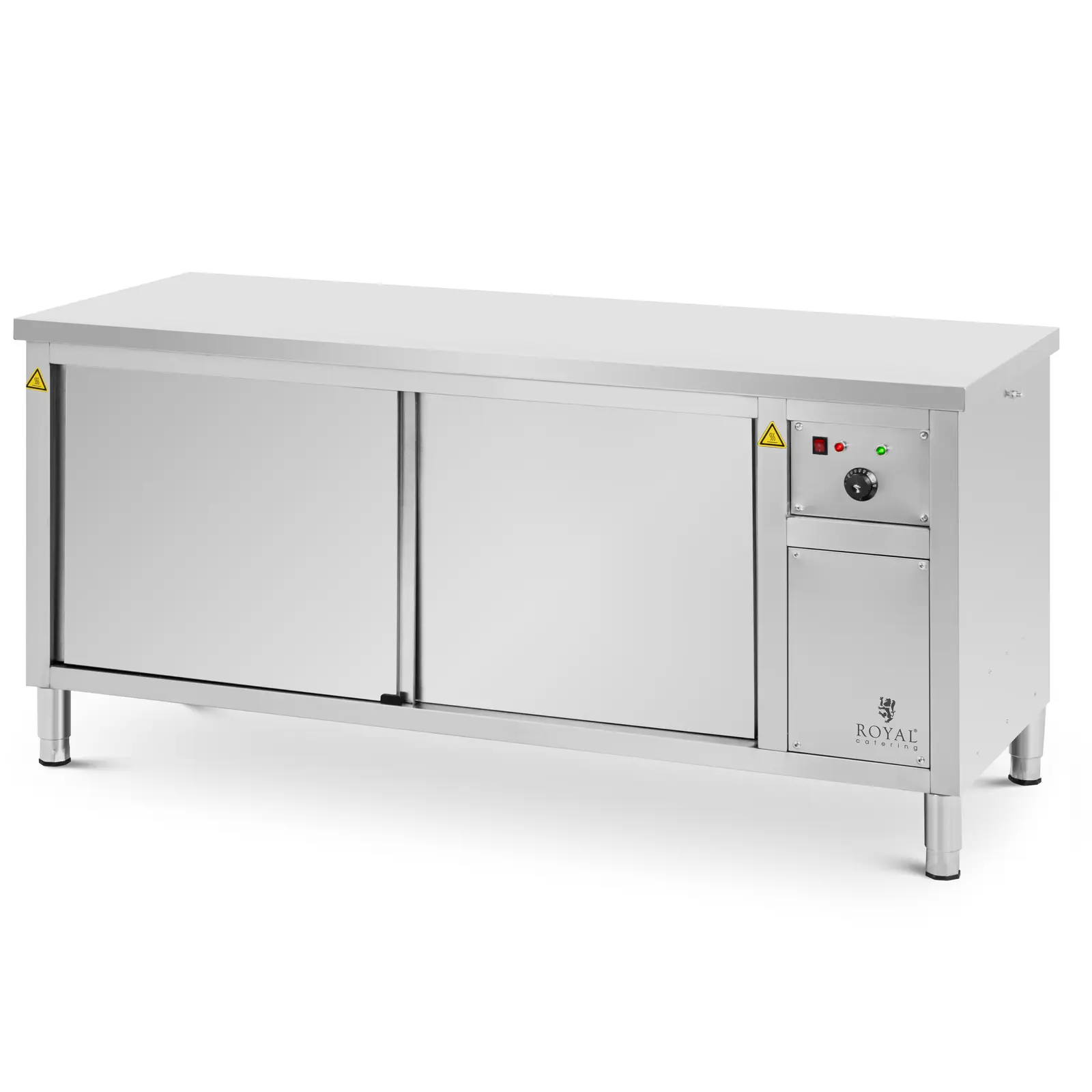 B-Ware Wärmeschrank - 180 x 70 x 85 cm - 30 bis 80 °C - Royal Catering