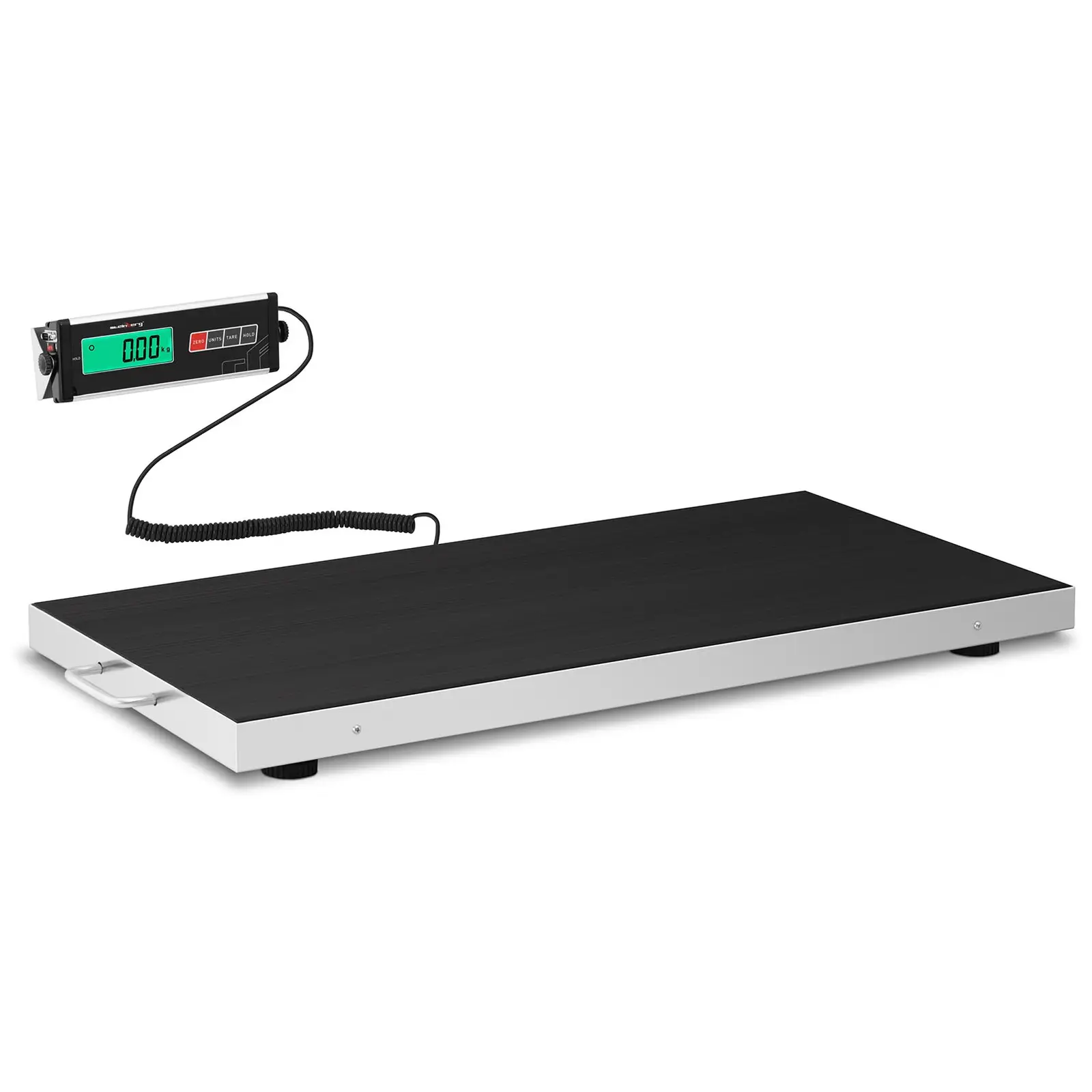 Steinberg Systems B-Ware Bodenwaage - 150 kg / 50 g - Antirutschmatte - LCD