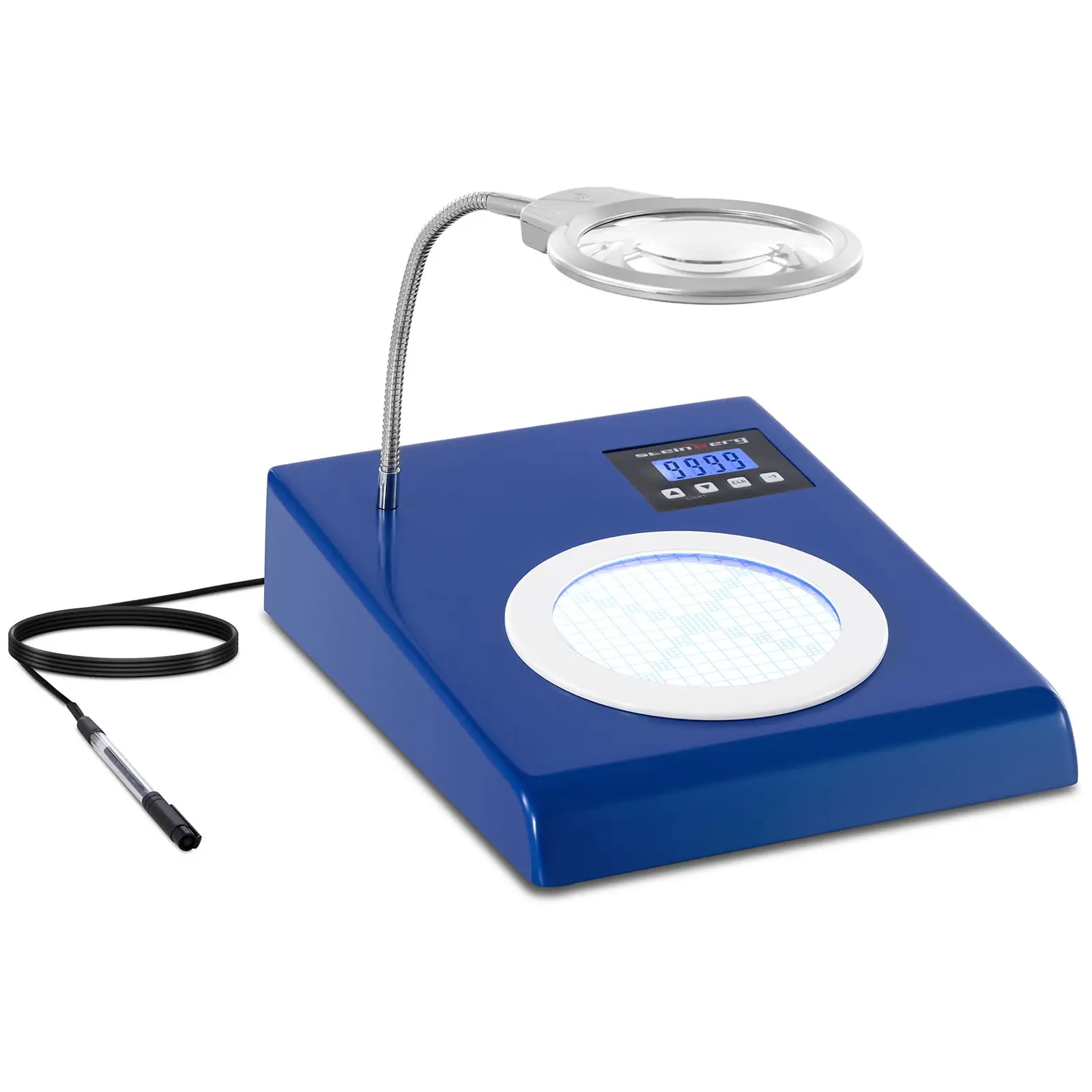 Steinberg Systems B-Ware Digitaler Kolonienzähler - LCD-Anzeige - 2- bis 3-fach Vergrößerung
