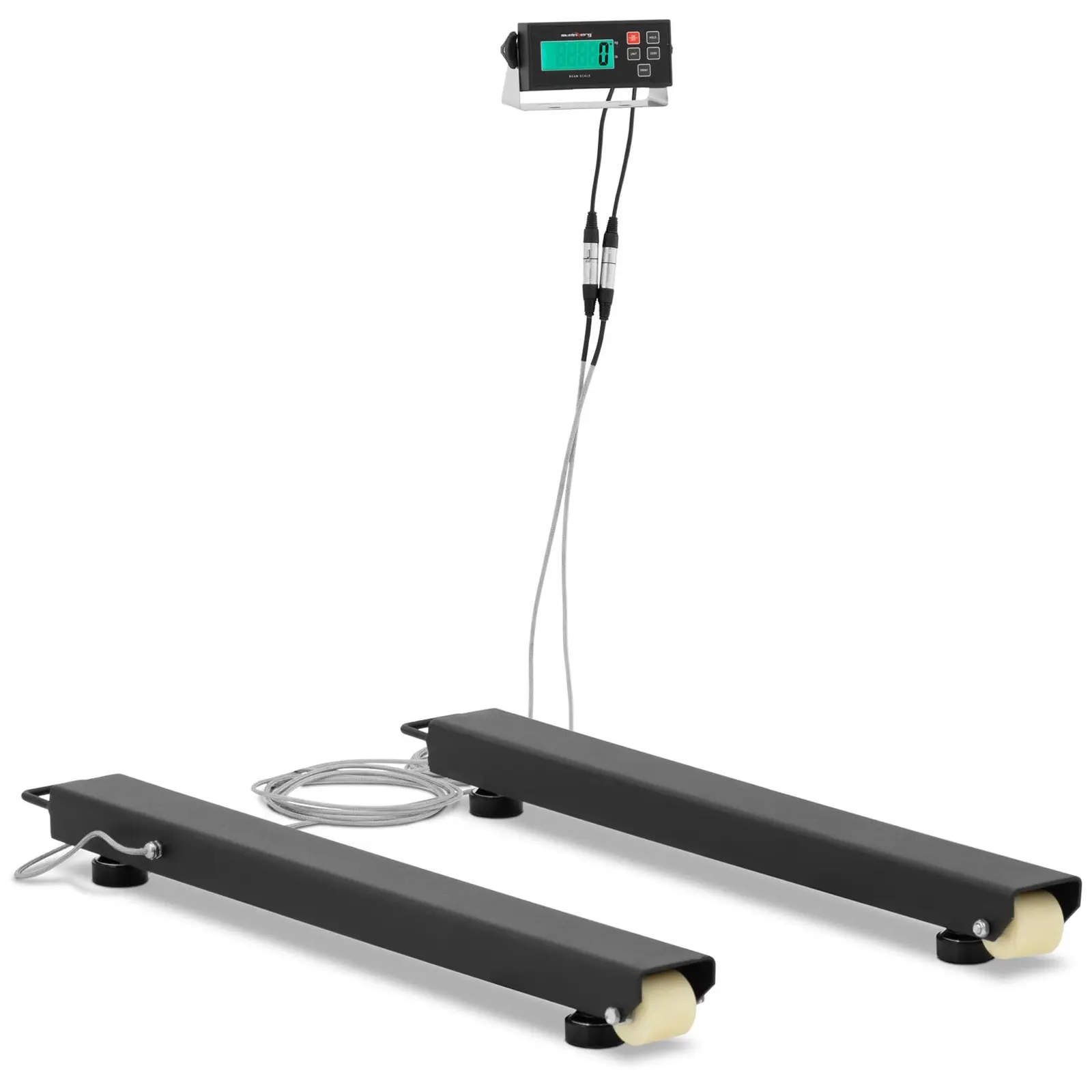 Steinberg Systems B-Ware Wiegebalken - 5000 kg / 1 kg - 100 x 10 cm - externes LCD