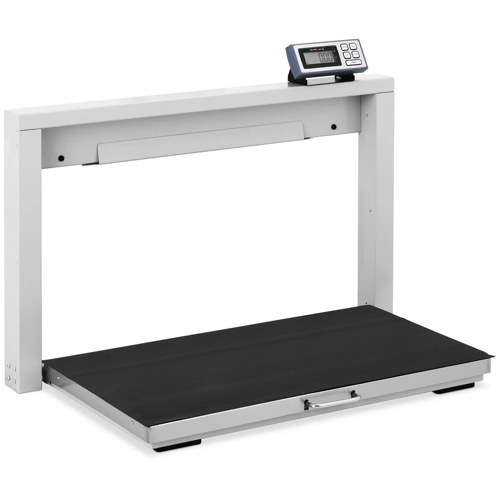 Steinberg Systems B-Ware Bodenwaage - 150 kg / 50 g - tiergerecht mit Antirutschmatte - klappbar - LCD