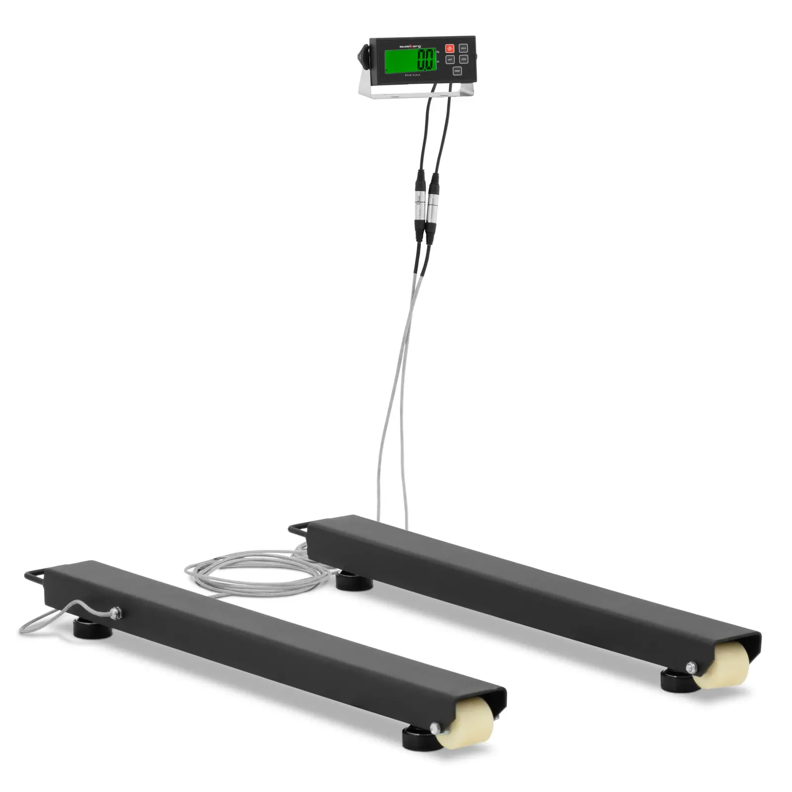 Steinberg Systems B-Ware Wiegebalken - 3500 kg / 0,5 kg - 100 x 10 cm - externes LCD