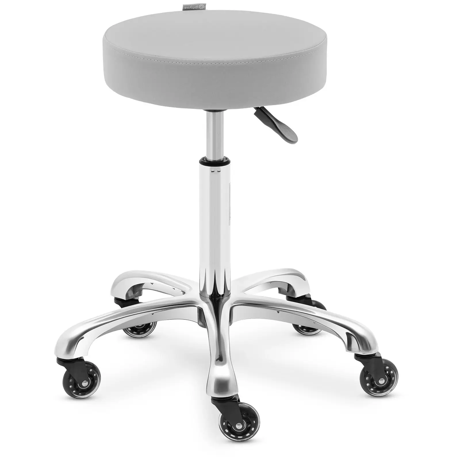 physa B-Ware Rollhocker - 540 - 720 mm - 150 kg - Hellgrau