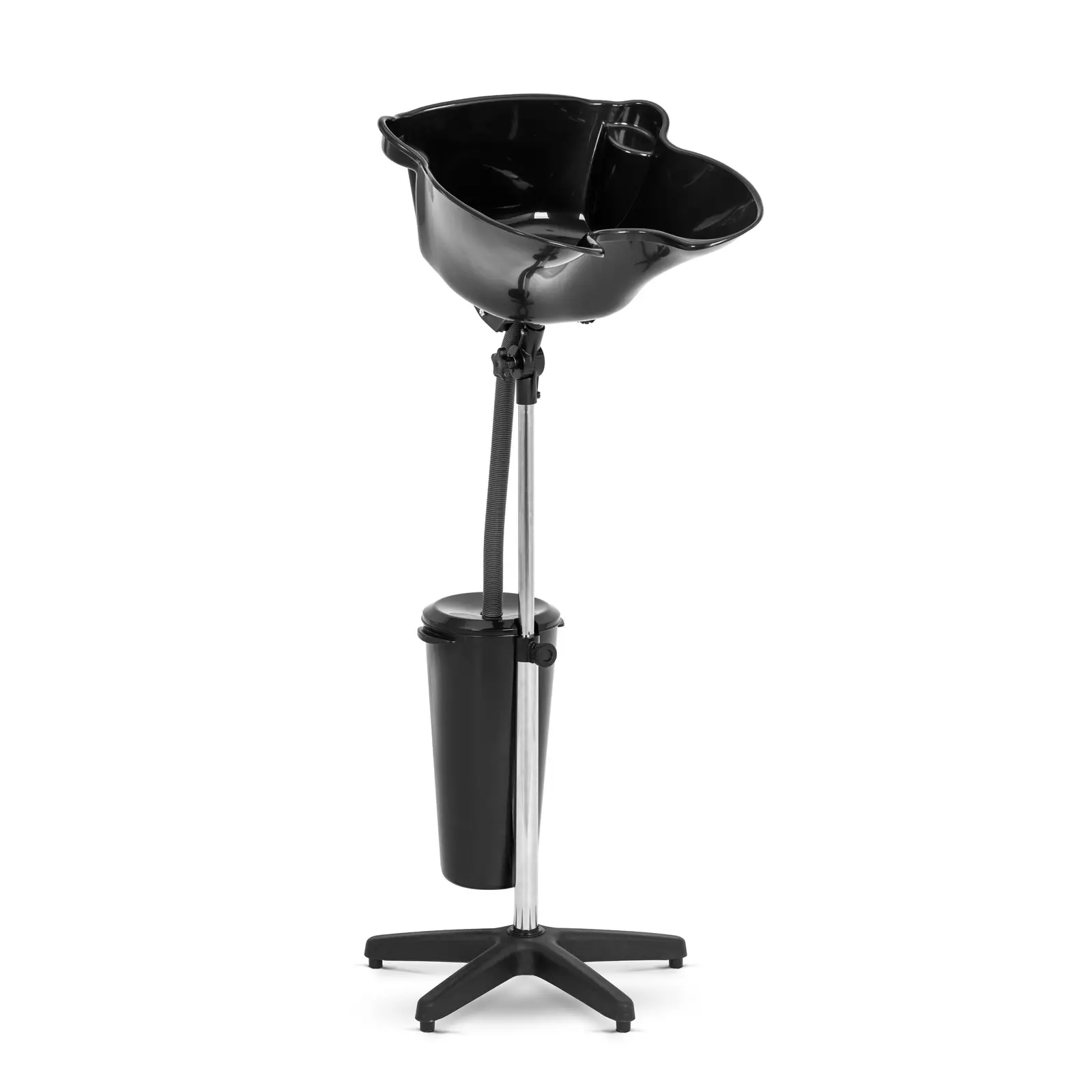 physa B-Ware Mobiles Friseurwaschbecken - neigbar - mit Wassertank - schwarz