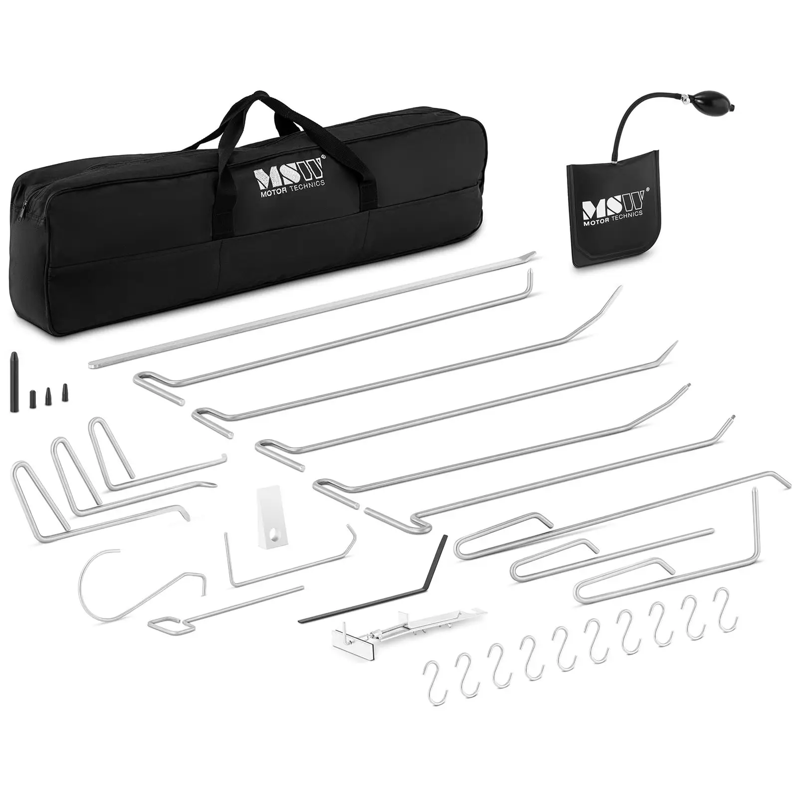 MSW B-Ware Dellenhebel Set - 15 Dellenhebel + Zubehör