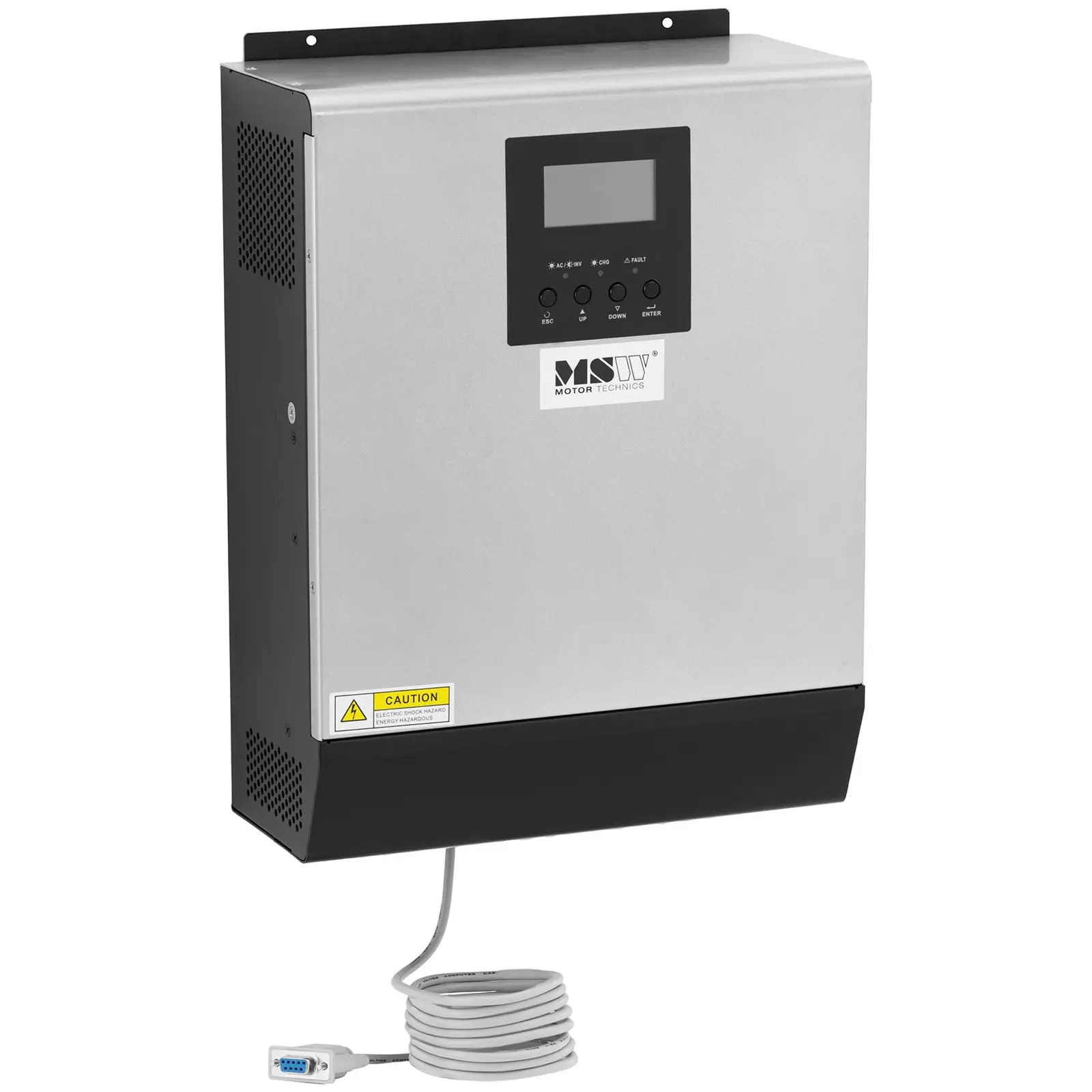 MSW B-Ware Wechselrichter Solar - Off-Grid - 2000 VA - LCD - 98 % Effizienz - MPPT / USV