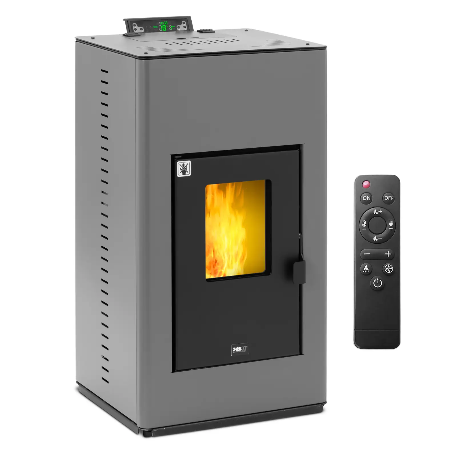 MSW B-Ware Pelletofen wasserführend - 20 kW - für 380 m³ / 25 L Wasser