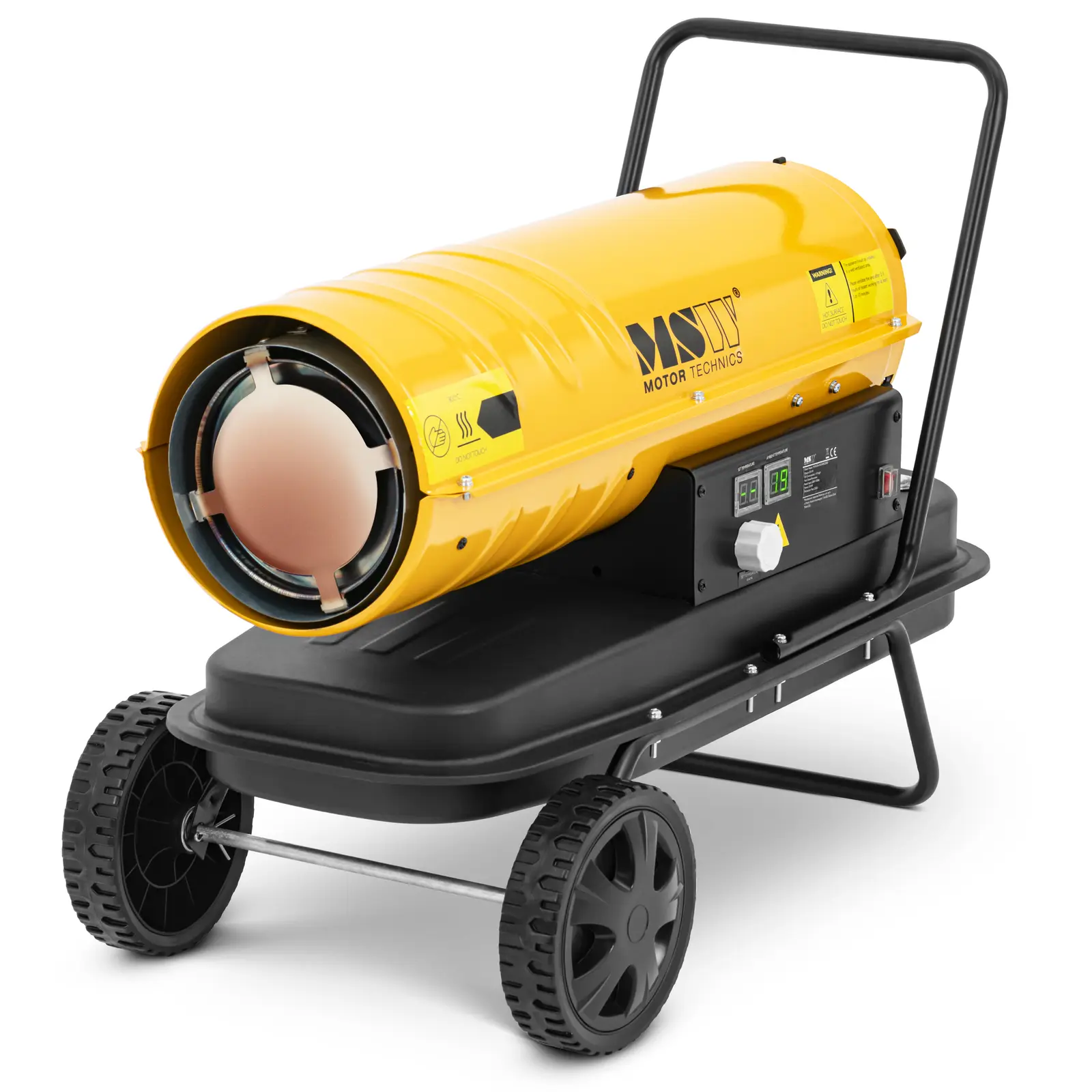 MSW B-Ware Diesel Heizkanone mit Rädern - 20 kW - 18 l