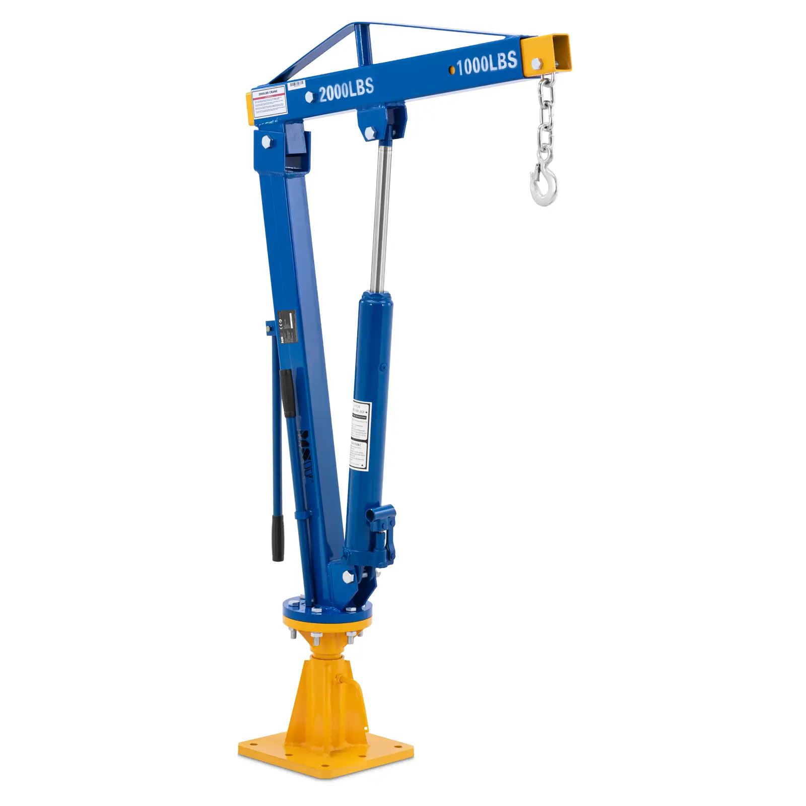 MSW Ladekran - hydraulisch - 900 kg - 360°