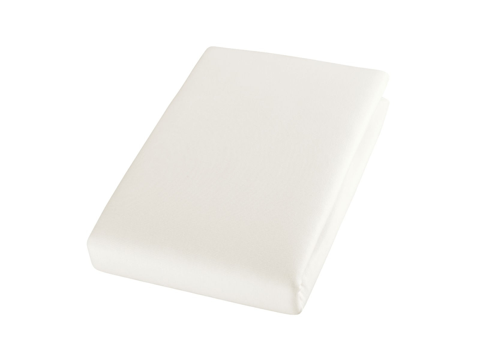Spannbettlaken Bio-Baumwolle Jersey natur Gr.3 (140x200x18-160x200x18 cm)