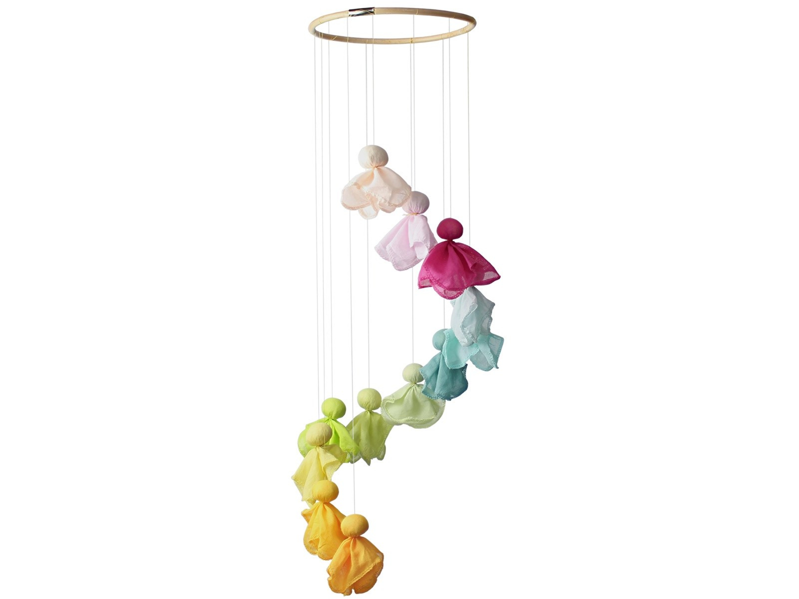 Baby Mobile Feentanz Bastelset, Pastellfarben Mit 12 Feen