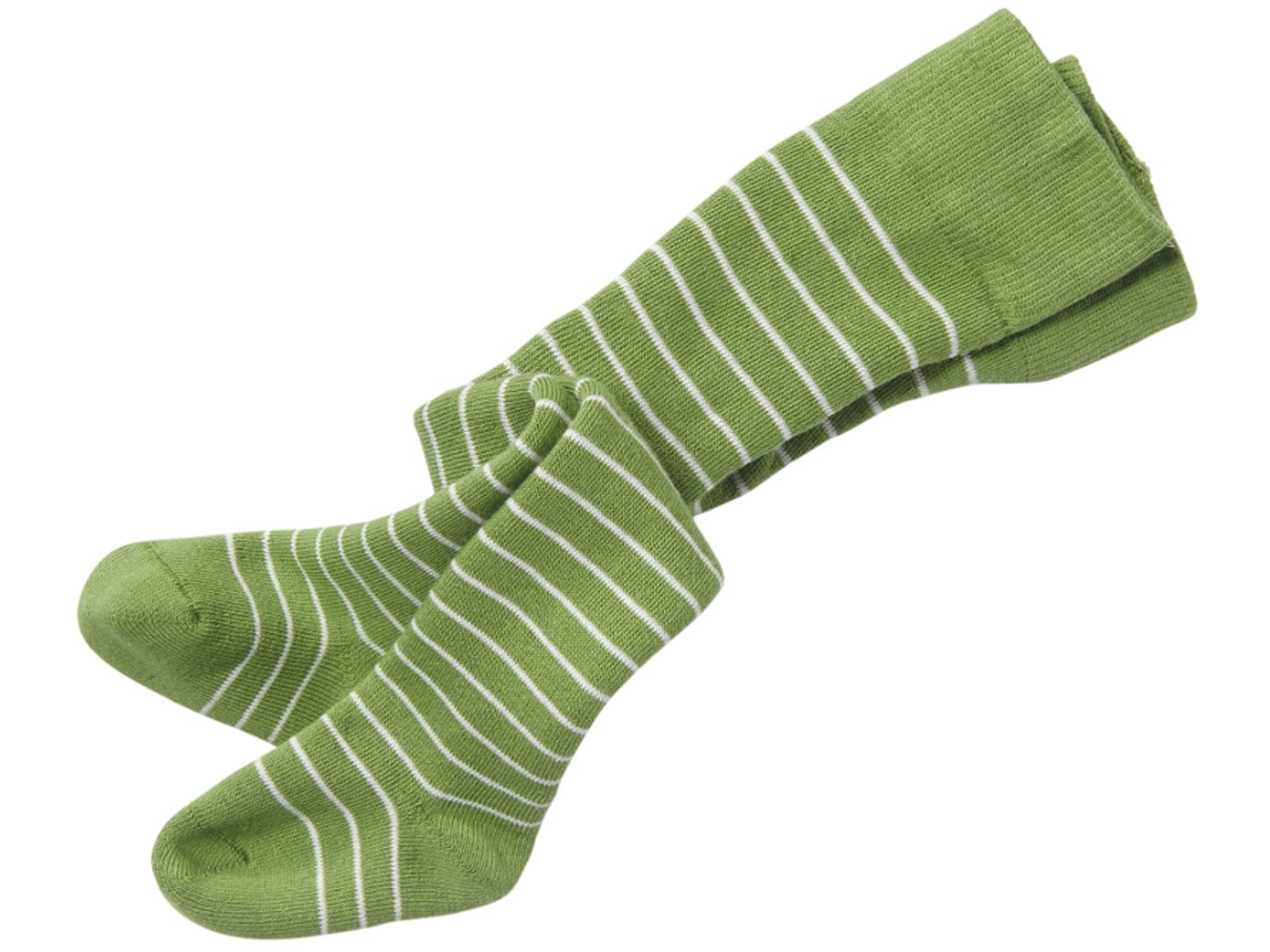 Baby Strumpfhose Baumwolle (kbA) Frottee moos-geringelt Gr. 00