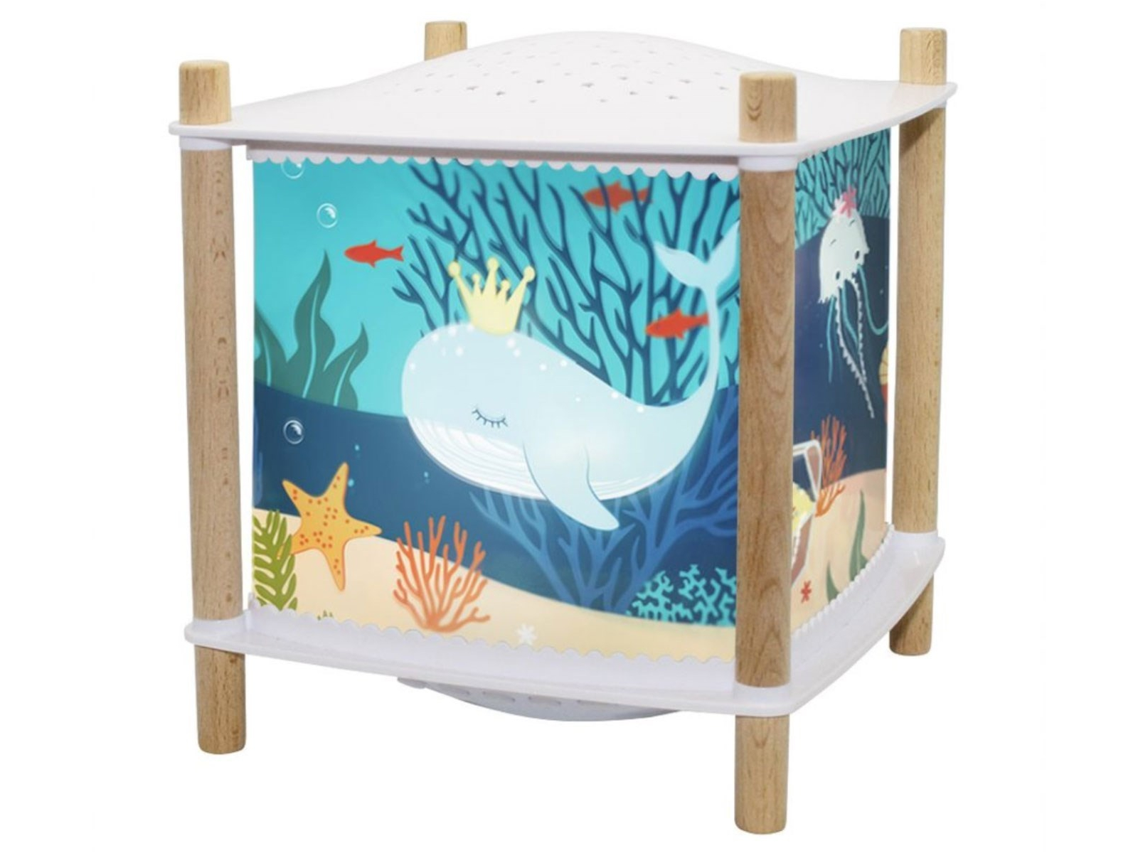 Magische Laterne Revolution 2.0 Bluetooth "Ozean" Maße 17 x 17 x 18,5 cm