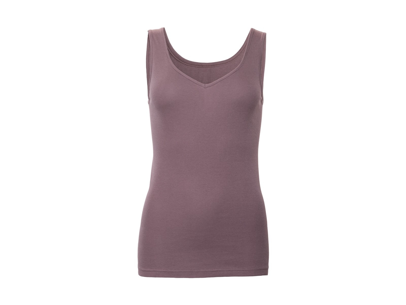Living Crafts Damen V-Neck-Trägertop "Janine", Mauve 40/42