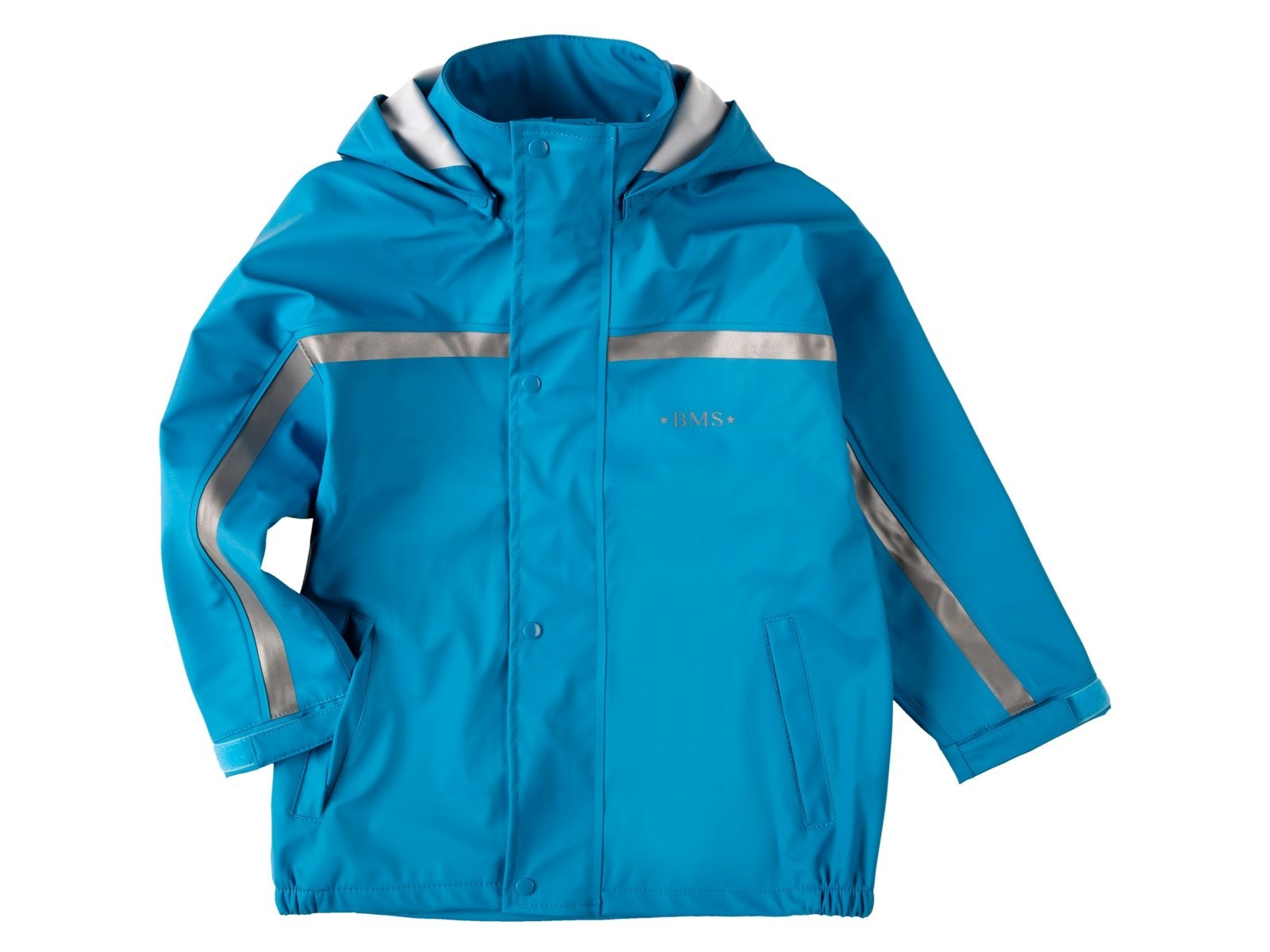 BMS Kinder Buddeljacke und Regenjacke Räuberwald SoftSkin hellblau Gr.80