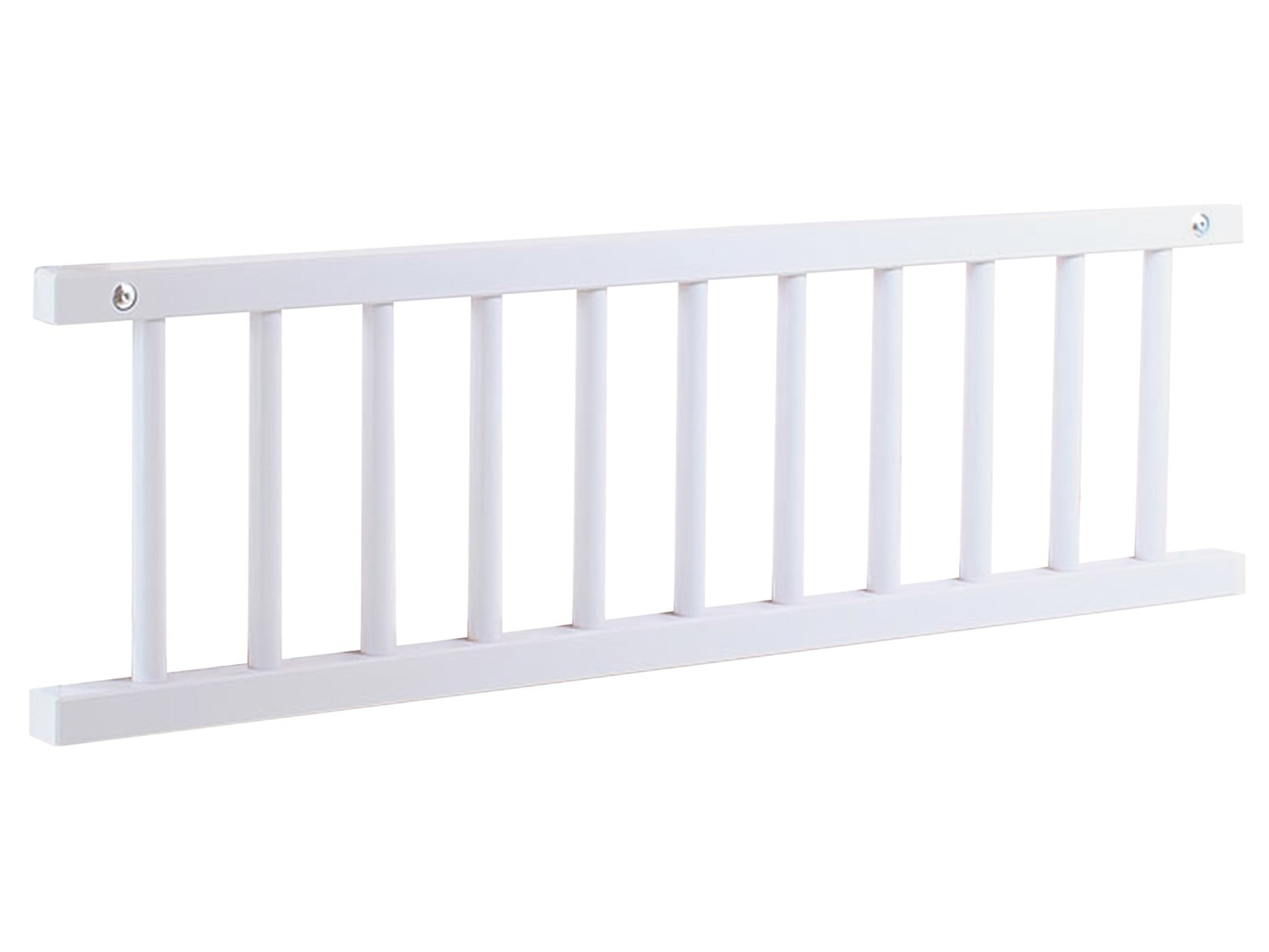 Babybay Babybay Original Verschlussgitter, Buche massiv, weiß lackiert einfache Montage