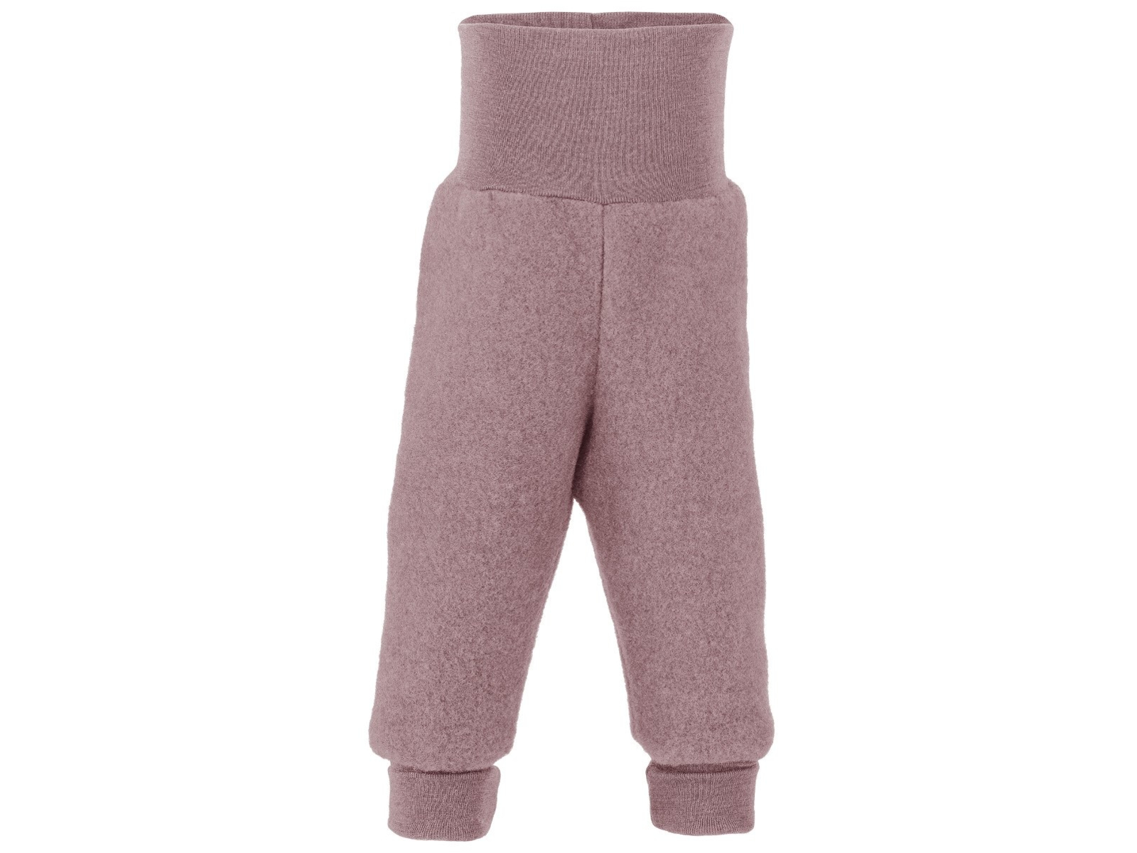 Engel Natur Babyhose Bio-Merinowolle Fleece maschinenwaschbar melange-rosenholz Gr. 62/68