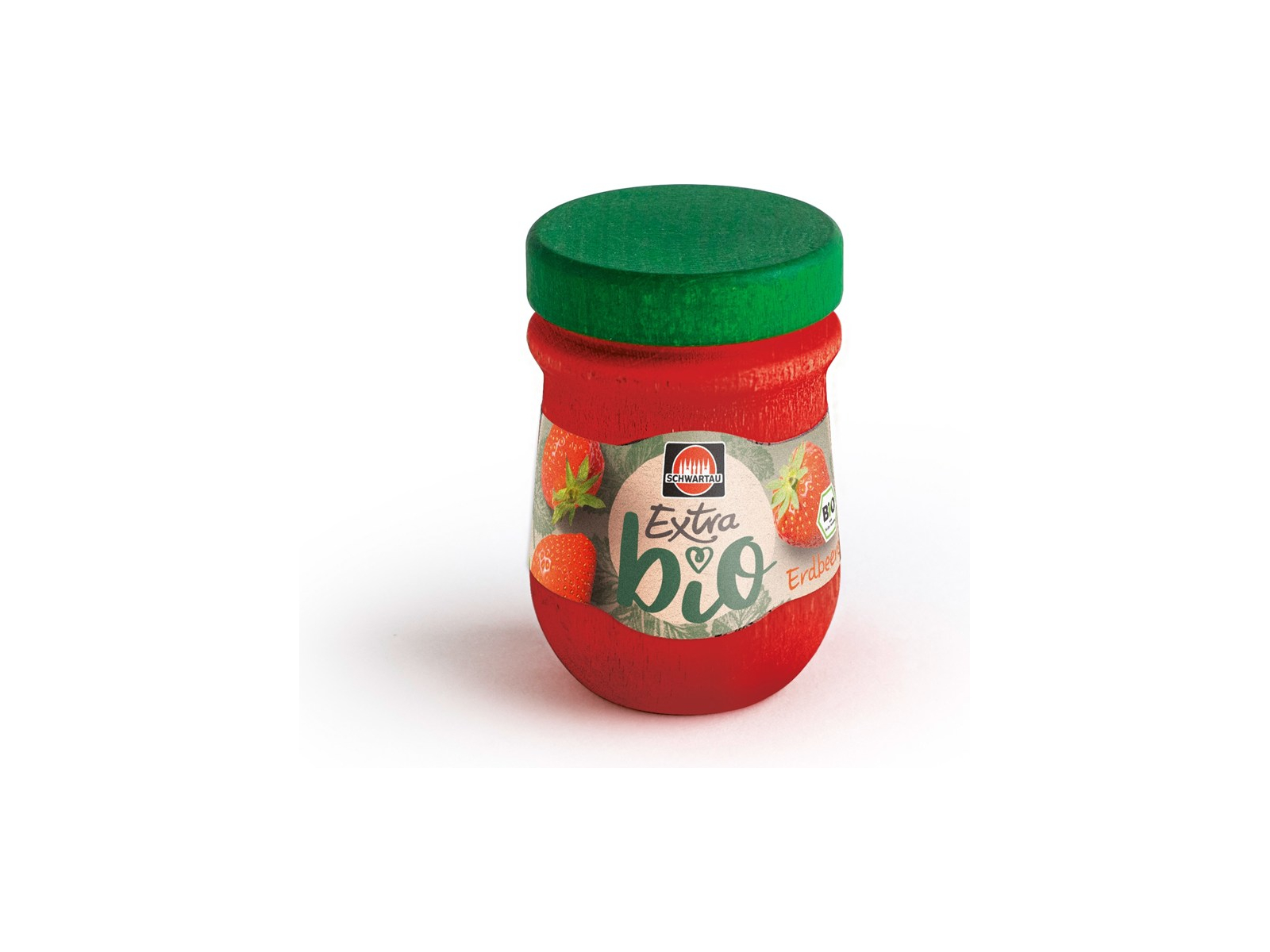 Marmelade Schwartau Erdbeere 3,8x3,8x5,8cm