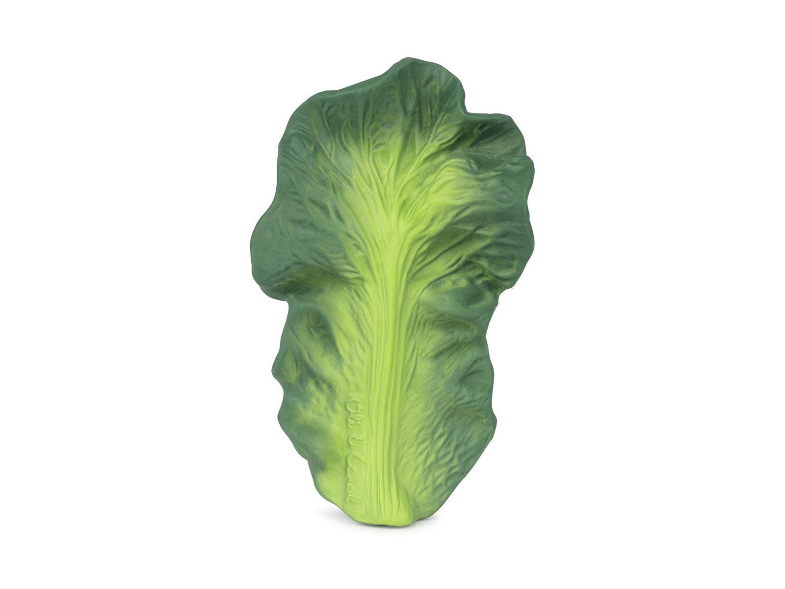 Baby Greifling und Beißring Naturkautschuk Kendall the Kale Gr.1, Maße 14,5 x 8,5 x 2,7 cm