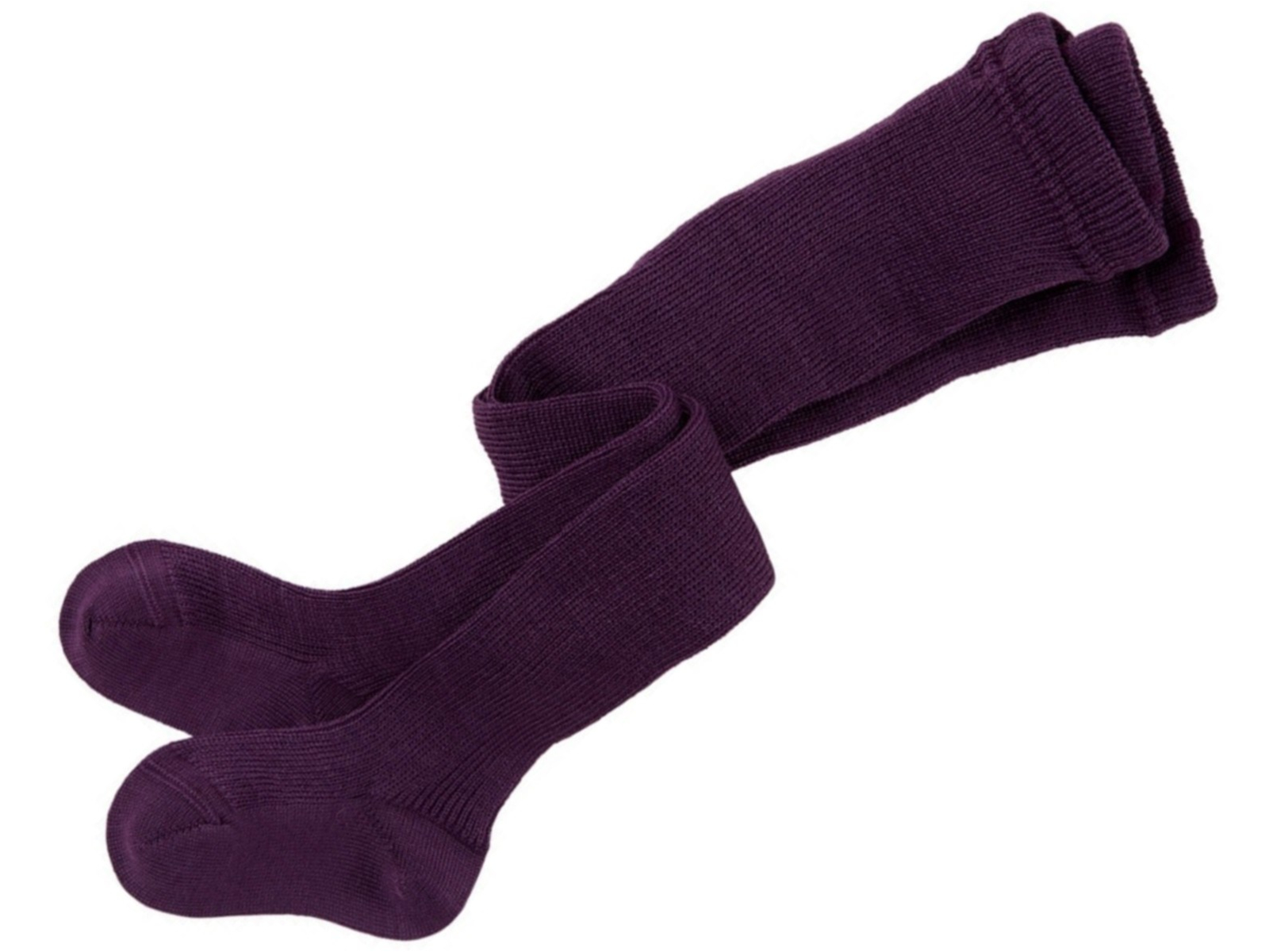 Baby Strumpfhose Bio-Schurwolle pflaume Gr.00